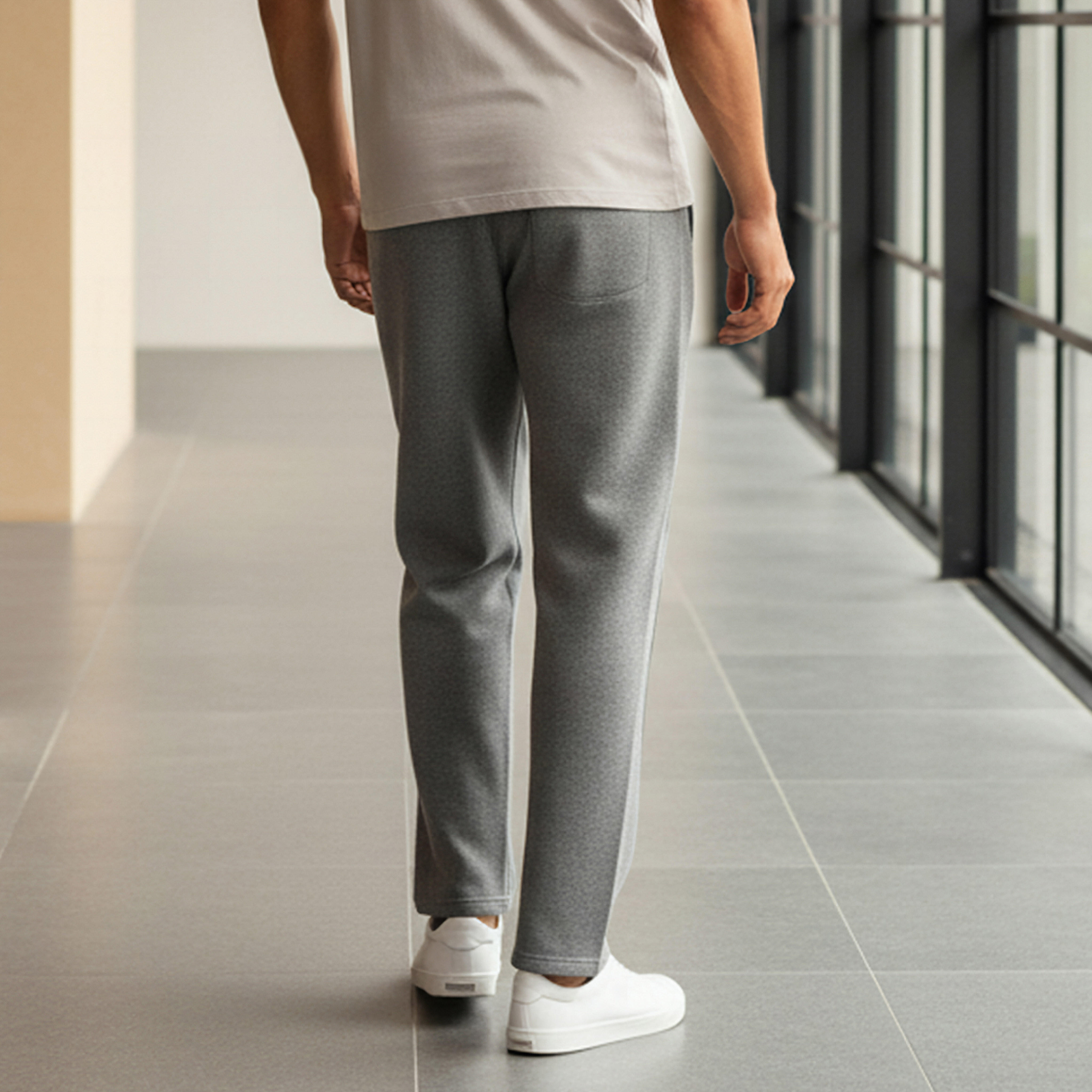 Lee Cooper Men Relaxed Fit Cotton Blend Joggers-men-clothing-bottoms-joggers-image-3