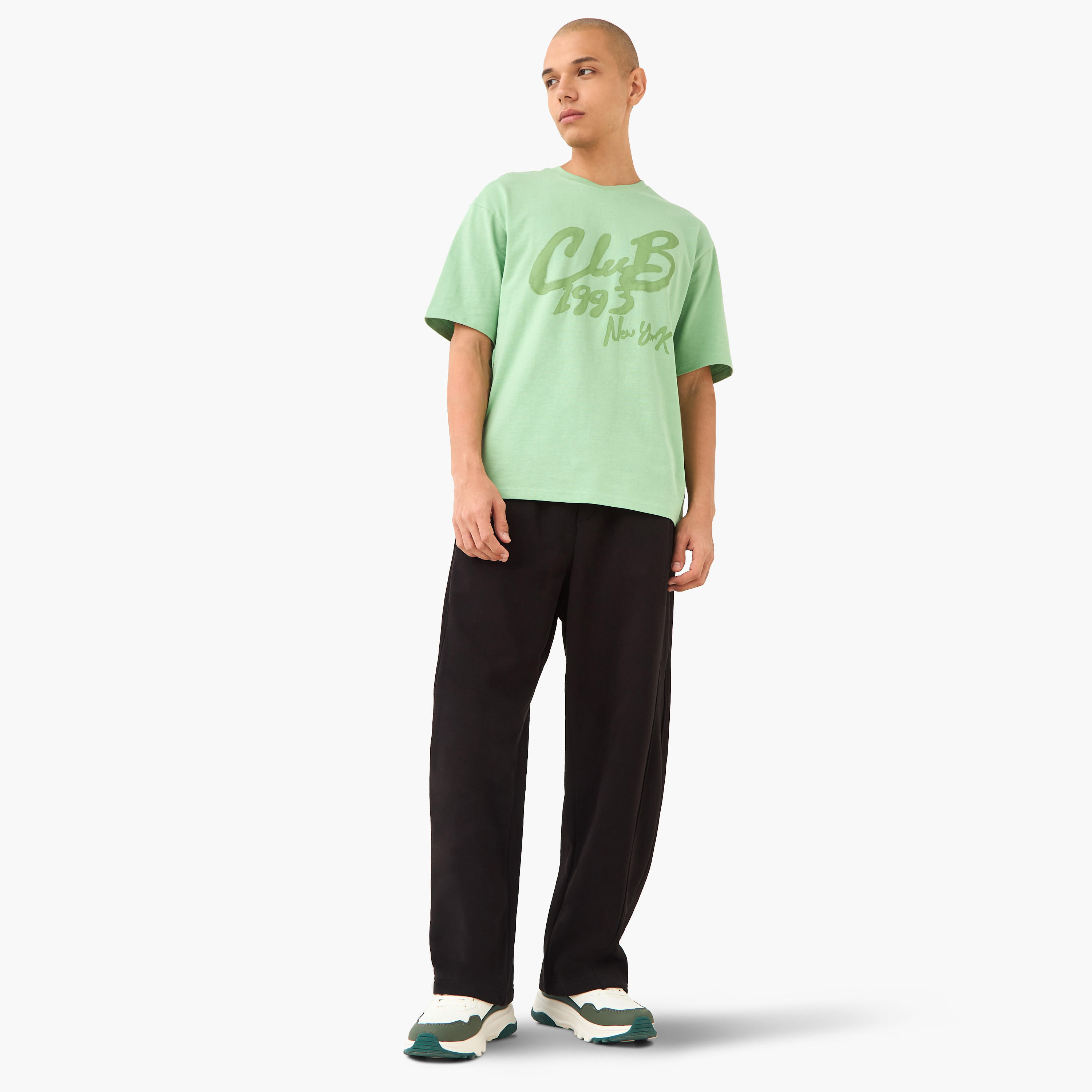 Lee Cooper Men Relaxed Fit Cotton Blend Joggers-men-clothing-bottoms-joggers-image-2