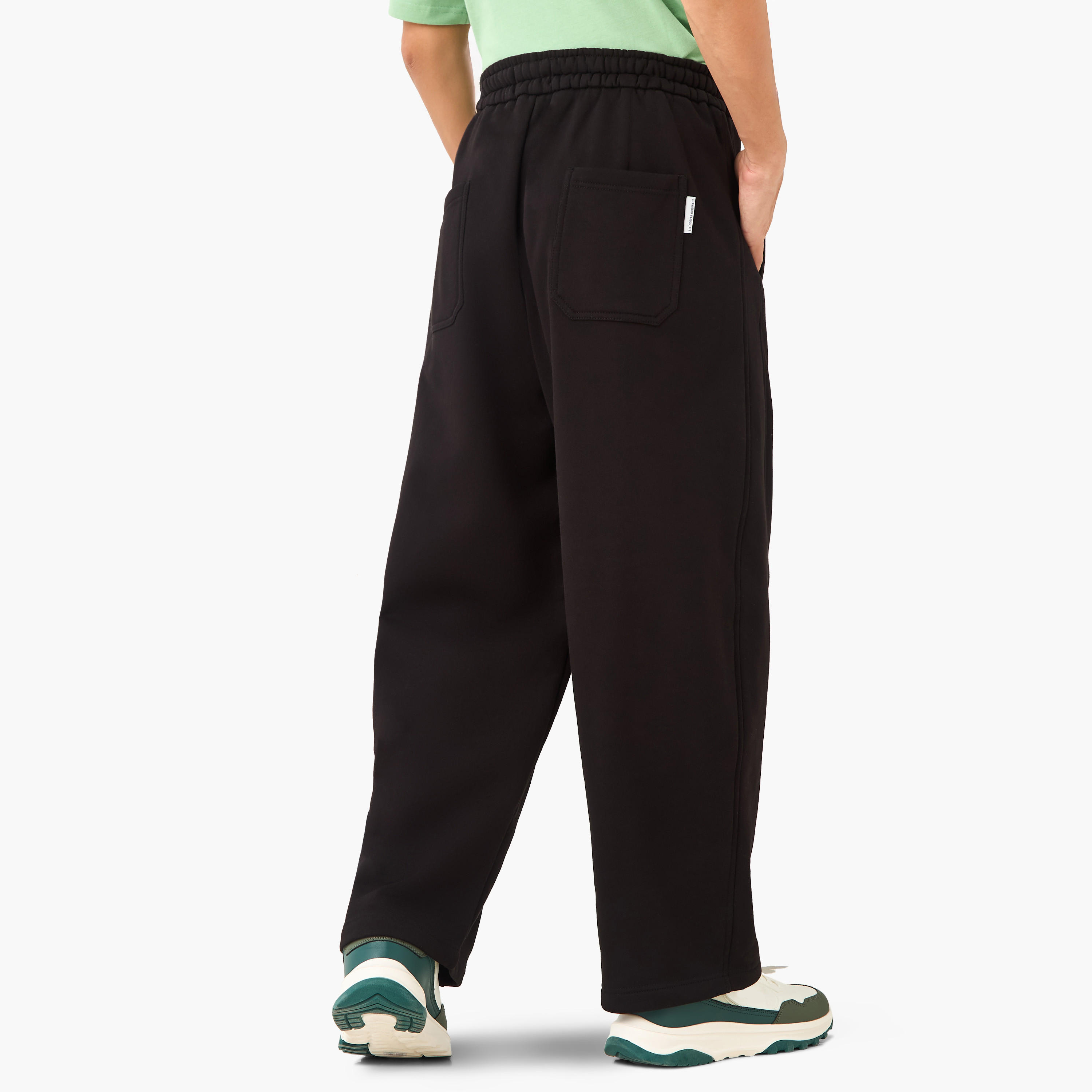 Lee Cooper Men Relaxed Fit Cotton Blend Joggers-men-clothing-bottoms-joggers-image-4