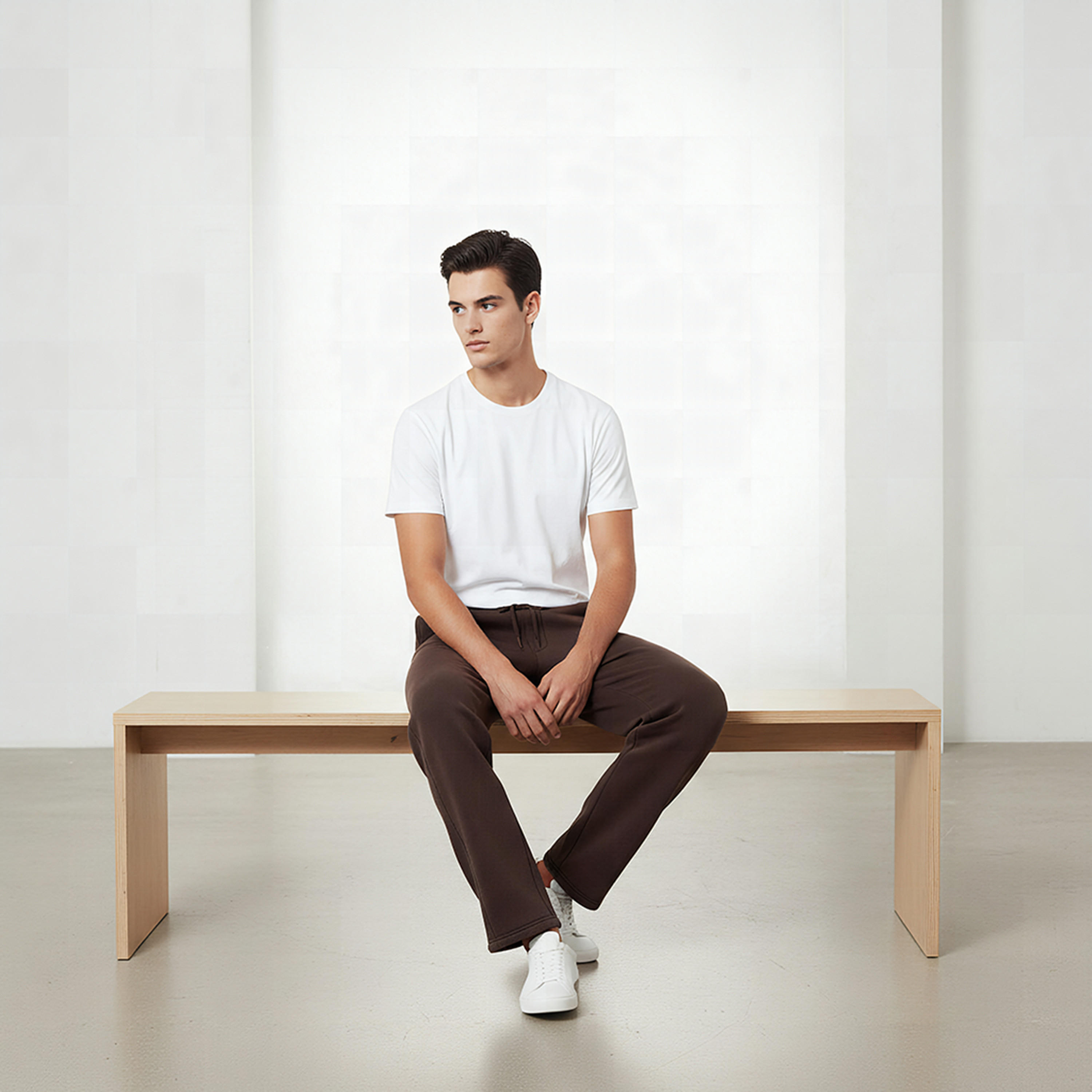 بنطلون رياضي رجالي من مزيج قطني بقصة مريحة من لي كوبر-men-clothing-bottoms-joggers-image-5