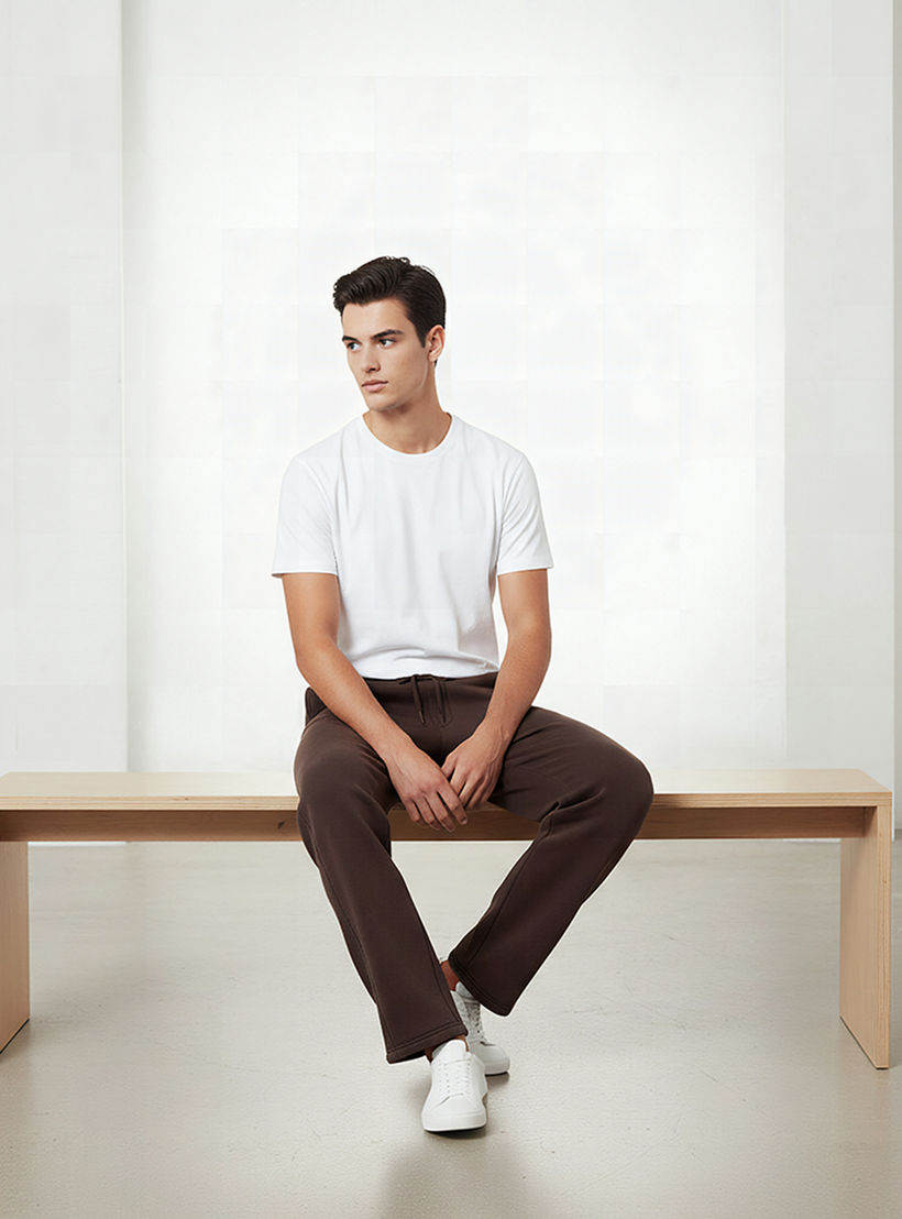 بنطلون رياضي رجالي من مزيج قطني بقصة مريحة من لي كوبر-men-clothing-bottoms-joggers-image-5