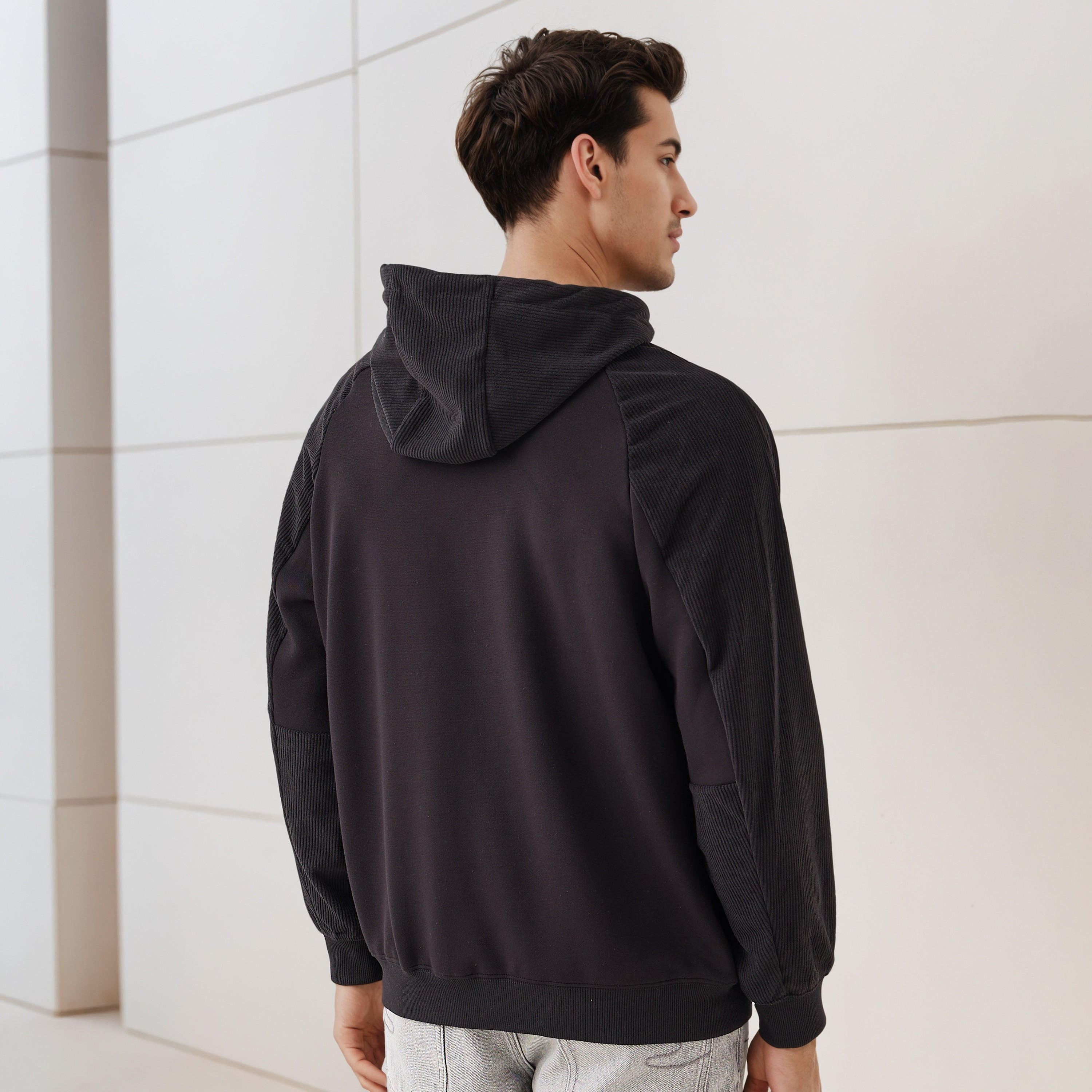 Lee Cooper Men Panelled Hoodie-men-winterwear-hoodiesandsweatshirts-image-3
