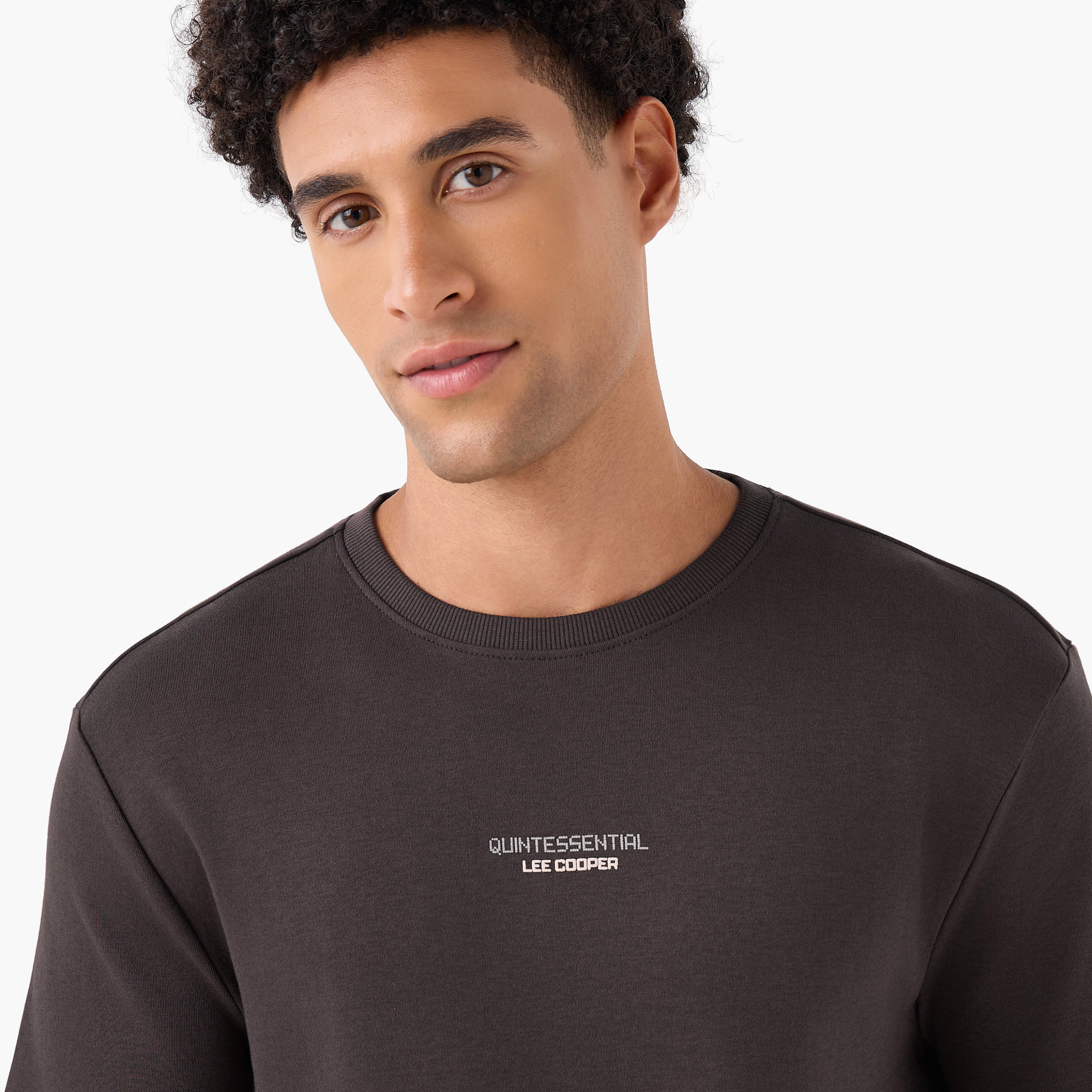 Lee Cooper Men Regular Fit Crew Neck Short Sleeves Logo Print T-shirt-men-clothing-tshirtsandpolos-tshirts-image-5