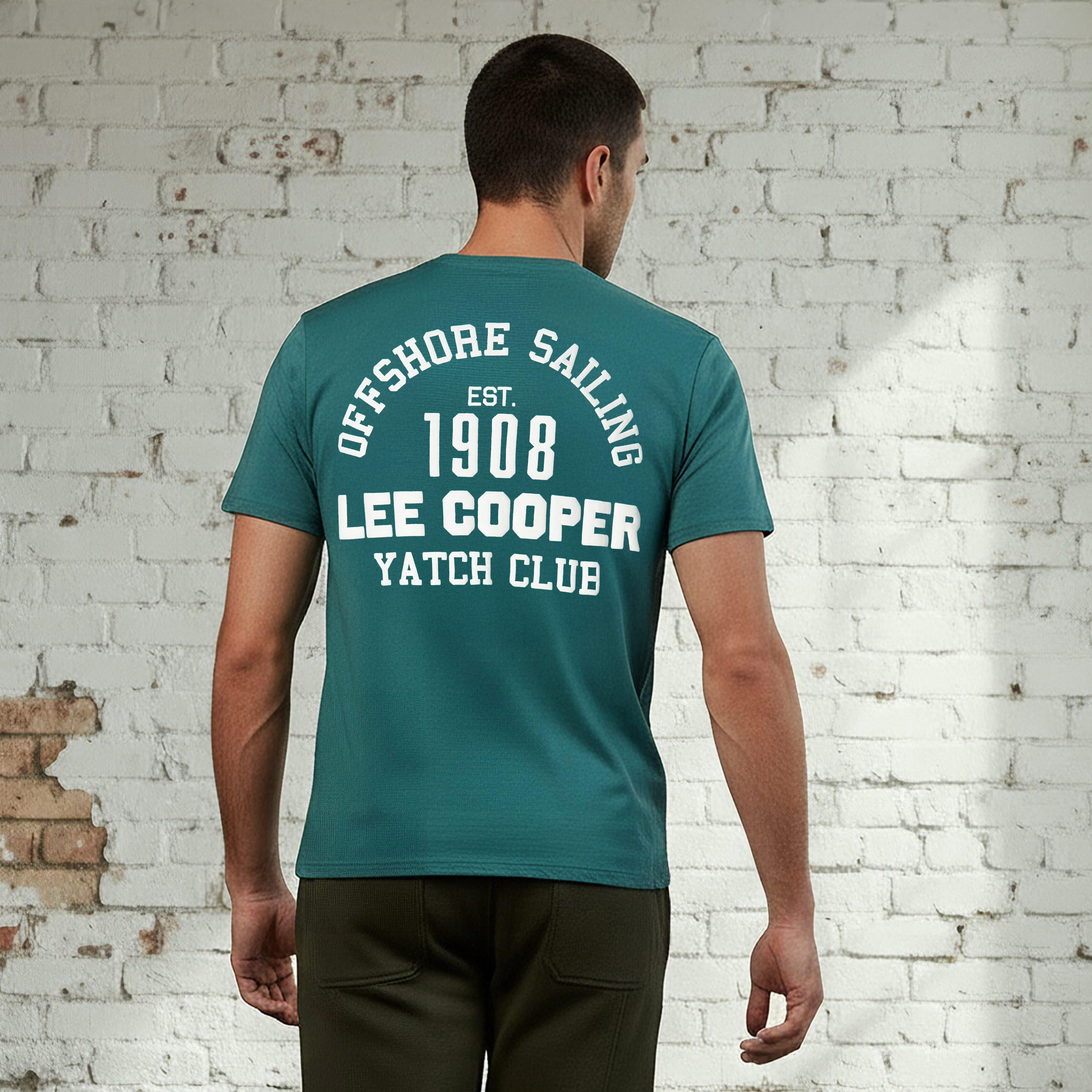 Lee Cooper Men Regular Fit Crew Neck Short Sleeves Graphic Print T-shirt-men-clothing-tshirtsandpolos-tshirts-image-3