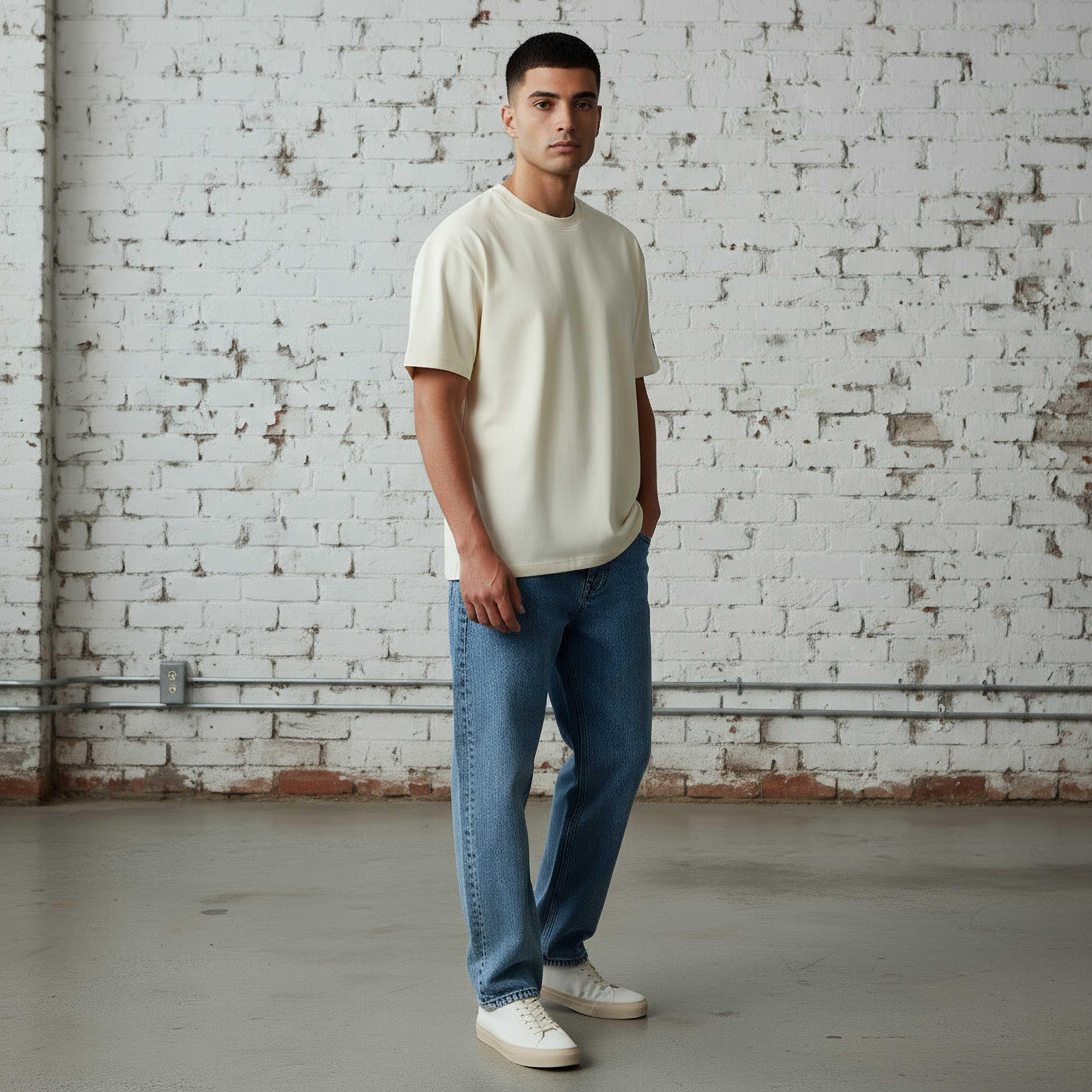 Lee Cooper Men Crew Neck Short Sleeves Graphic T-shirt-men-clothing-tshirtsandpolos-tshirts-image-2
