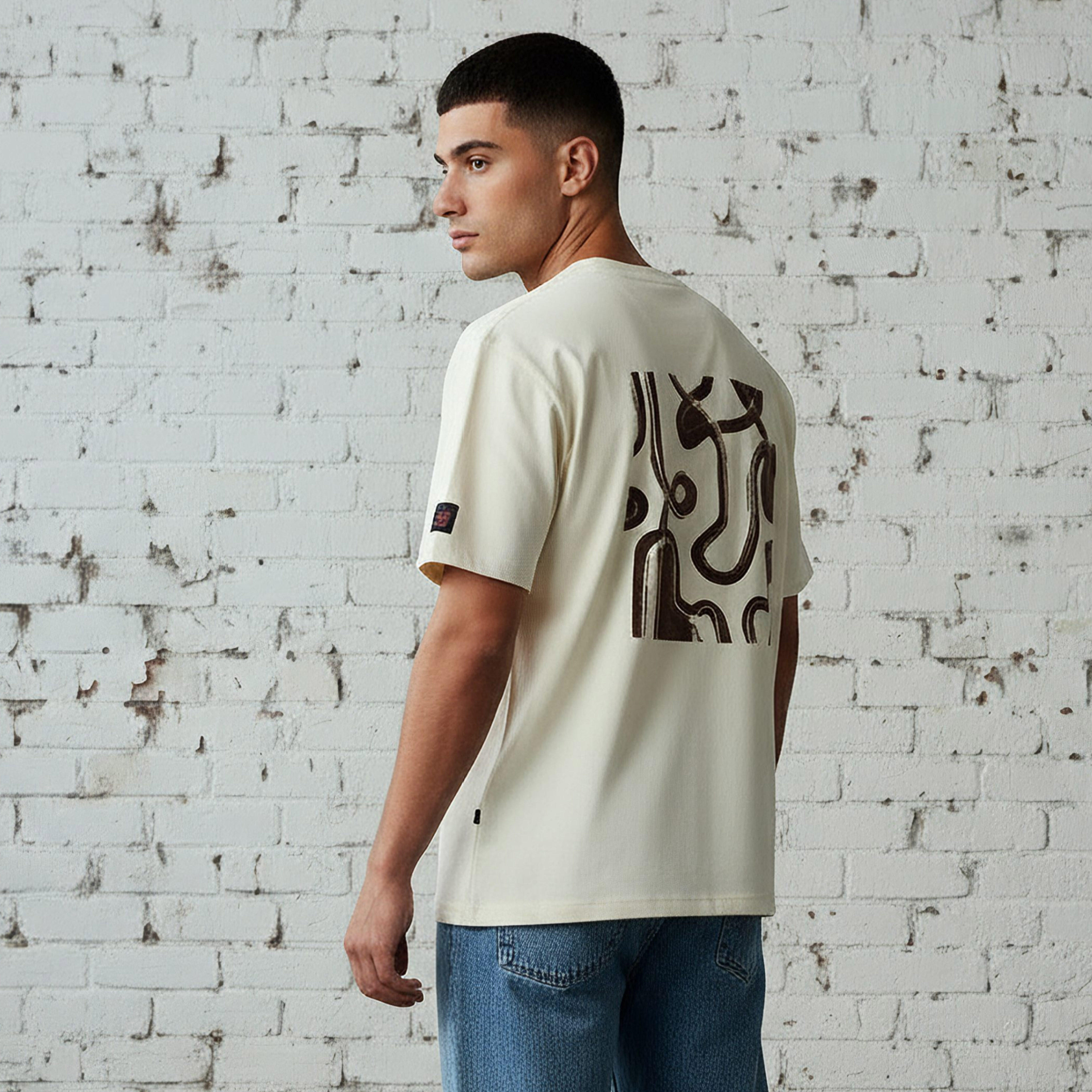 Lee Cooper Men Crew Neck Short Sleeves Graphic T-shirt-men-clothing-tshirtsandpolos-tshirts-image-3