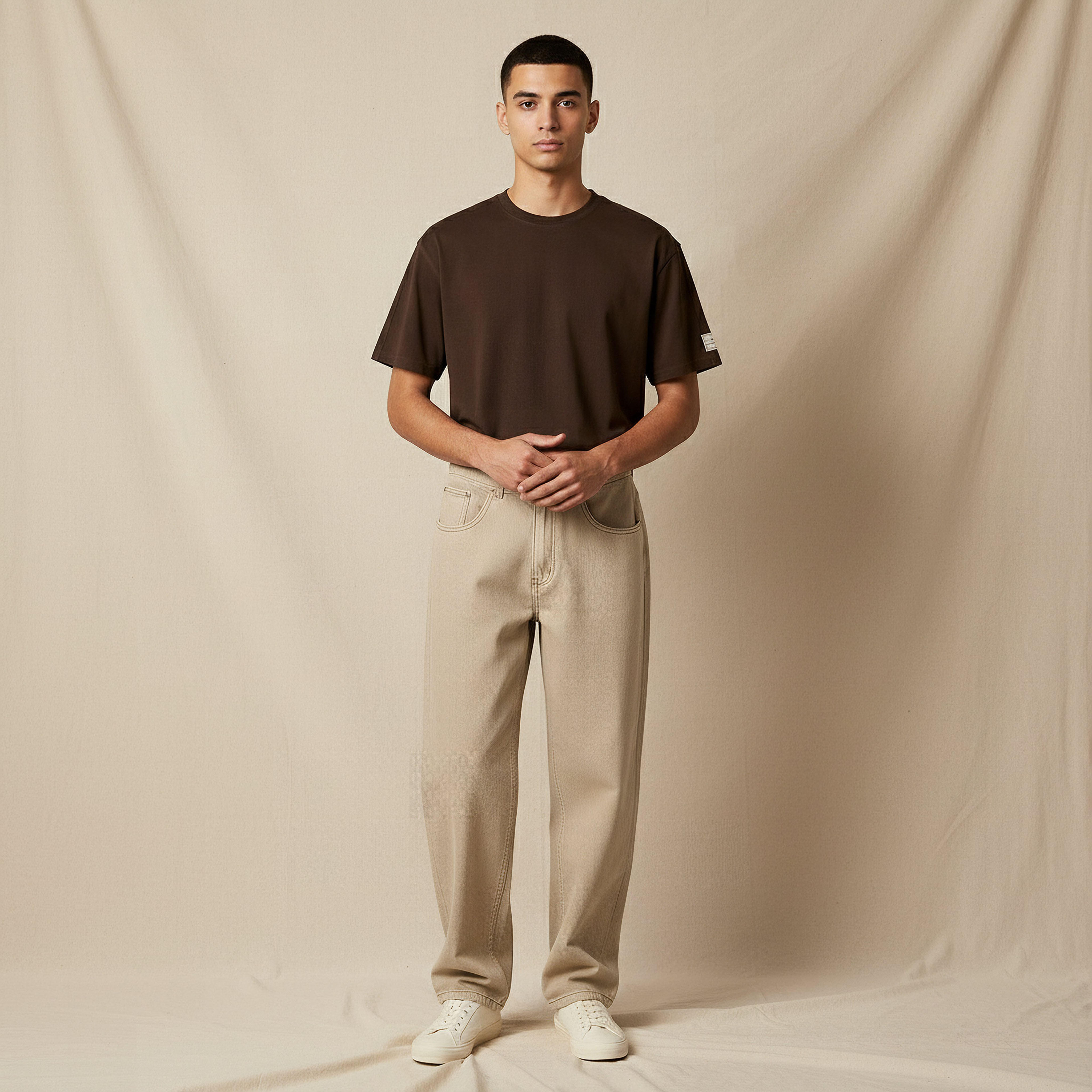 Lee Cooper Men Baggy Fit Mid-Rise Jeans-men-clothing-bottoms-jeans-image-2