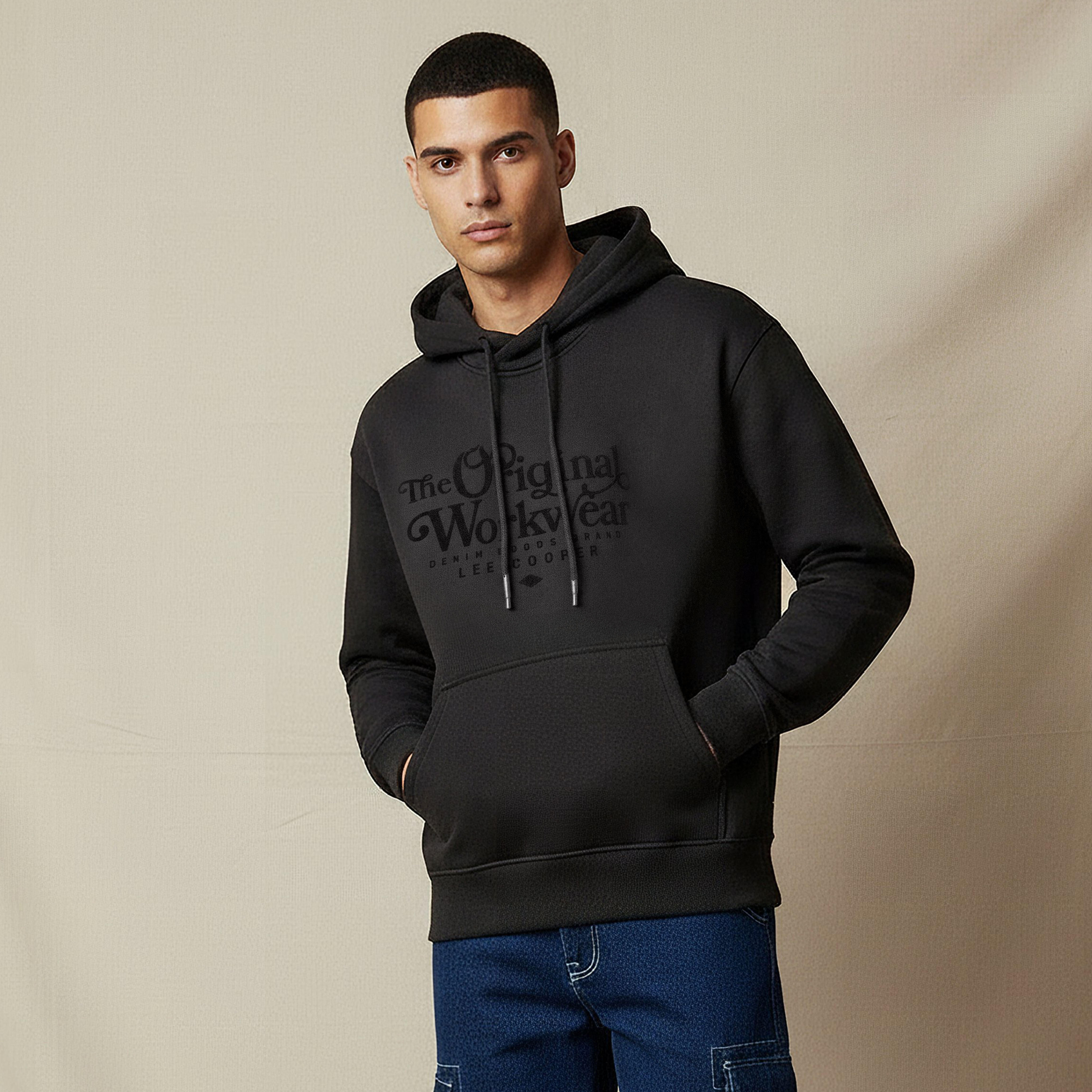 هودي رجالي مطرز من لي كوبر-men-winterwear-hoodiesandsweatshirts-image-4