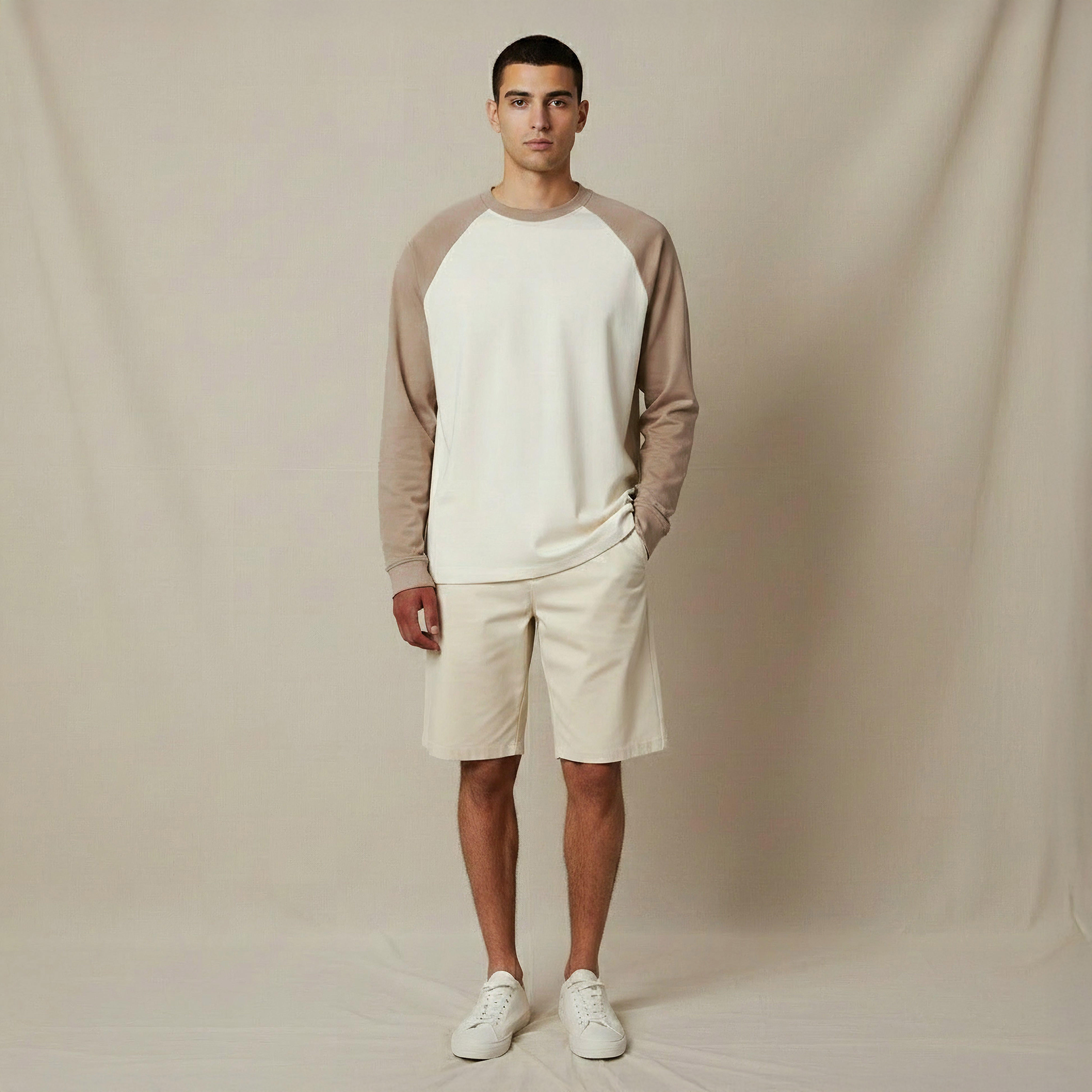 Lee Cooper Men Regular Fit Crew Neck Raglan Sleeves T-shirt-men-clothing-tshirtsandpolos-tshirts-image-5