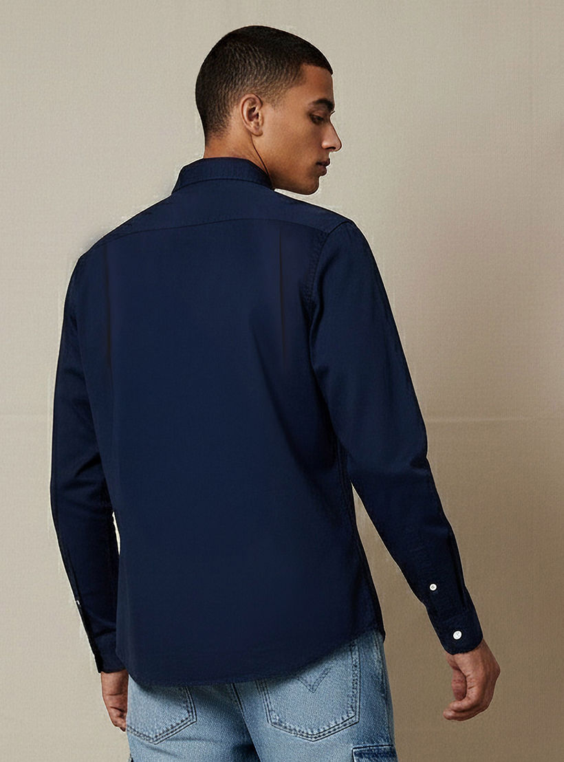 Lee Cooper Men Regular Fit Long Sleeve Shirt-men-clothing-shirts-image-3
