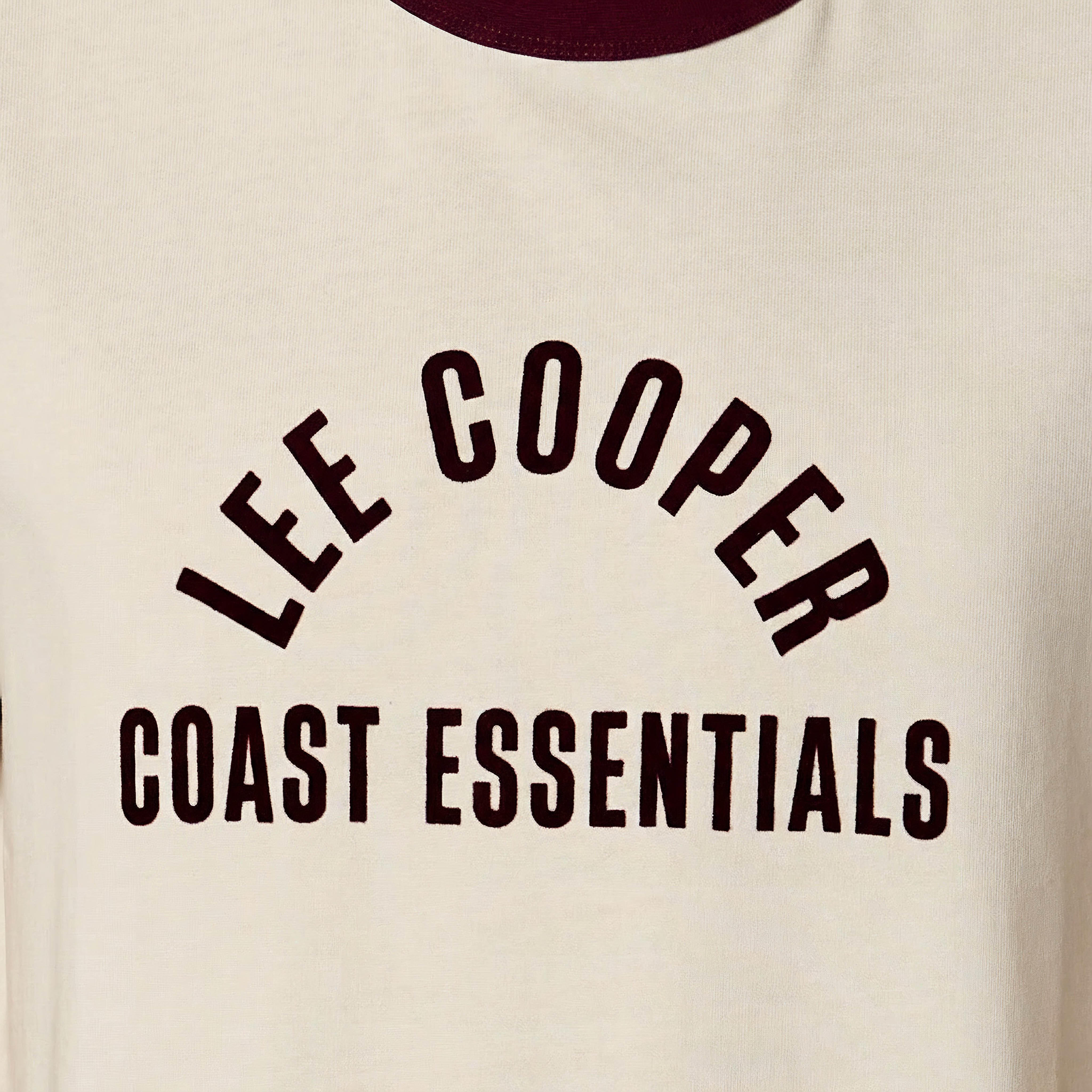 تيشيرت رجالي بطبعات شعار وقصة عادية وياقة ضيقة وأكمام قصيرة من لي كوبر-men-clothing-tshirtsandpolos-tshirts-image-4