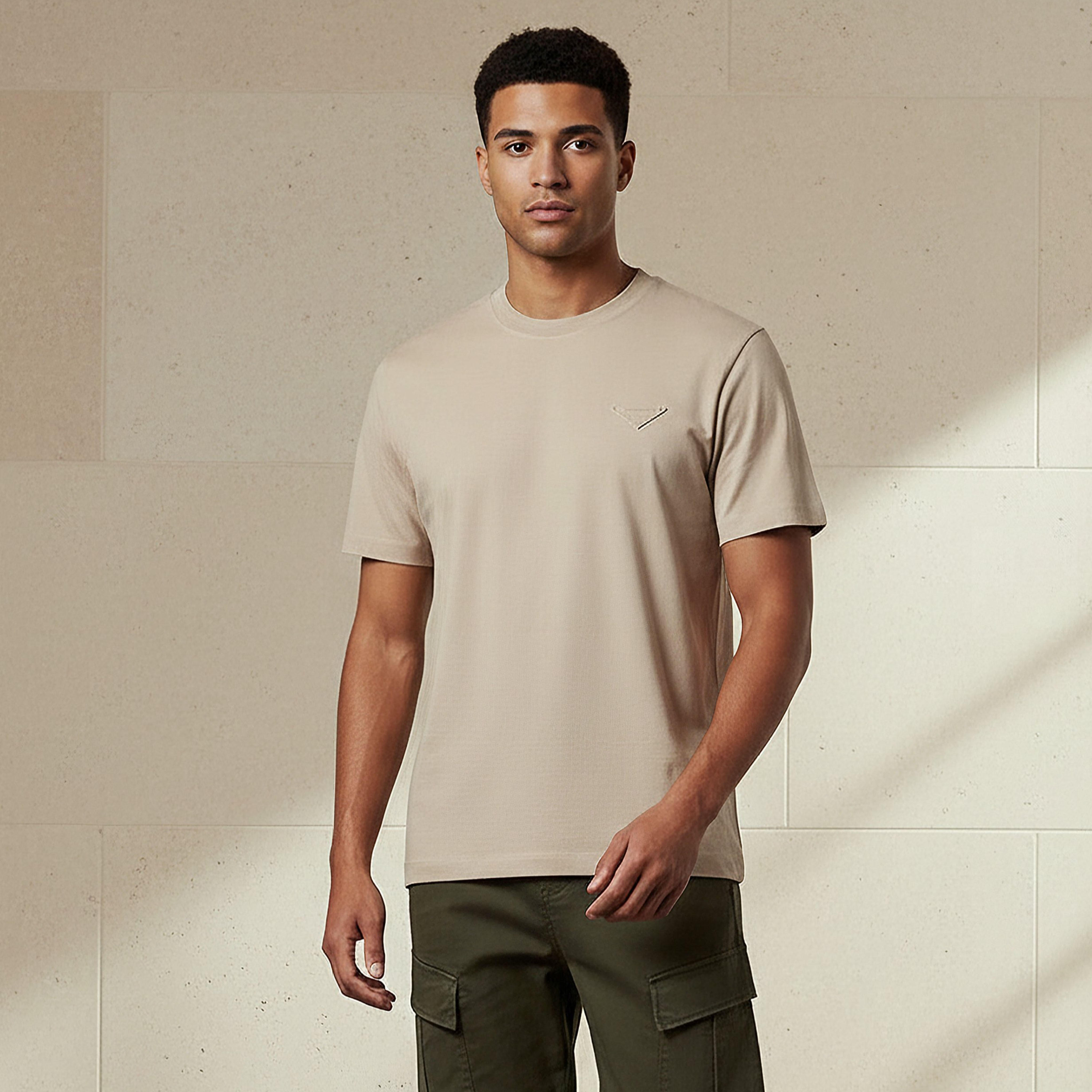 Lee Cooper Men Regular Fit Crew Neck Short Sleeves Applique T-shirt-men-clothing-tshirtsandpolos-tshirts-image-1