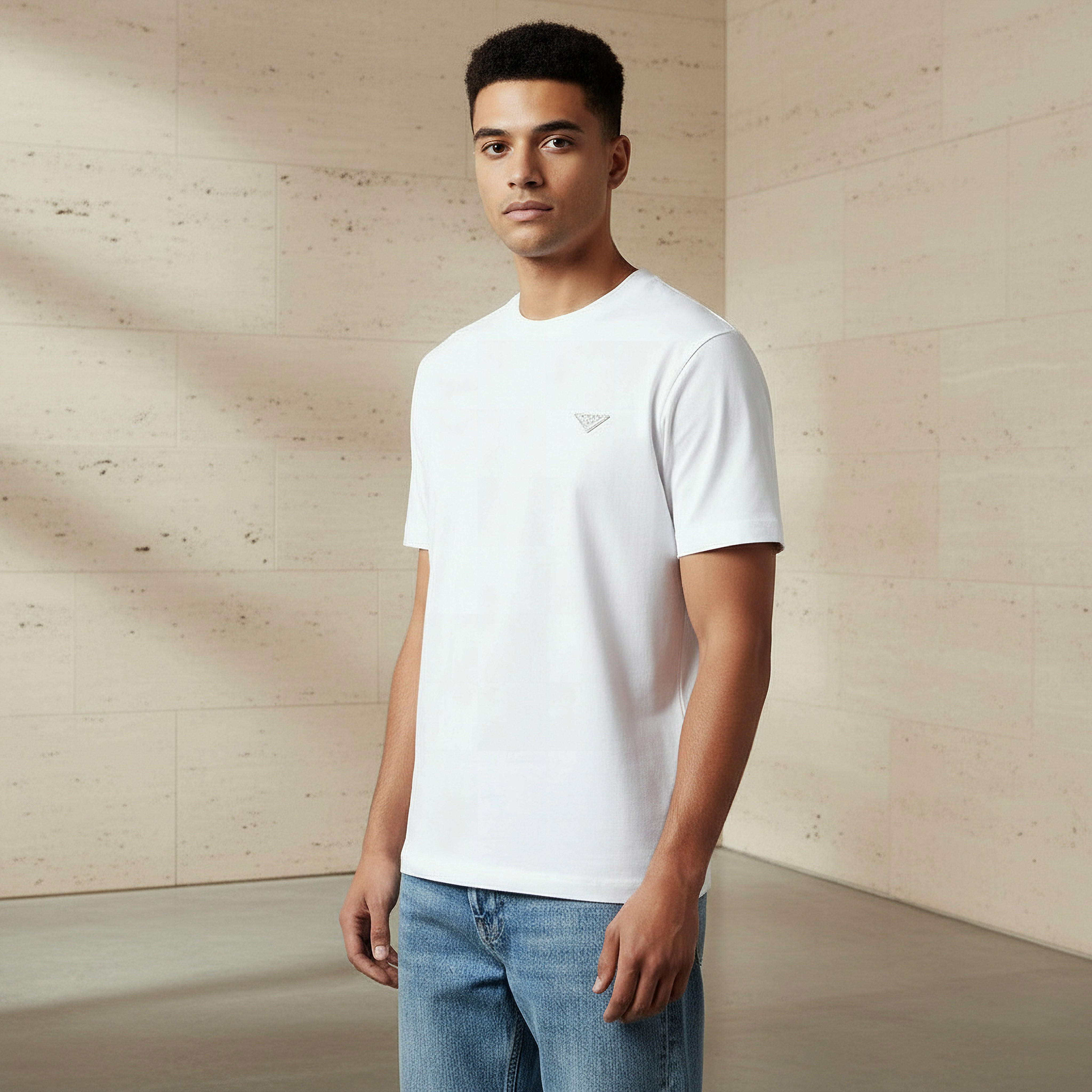 Lee Cooper Men Regular Fit Crew Neck Short Sleeves Applique T-shirt-men-clothing-tshirtsandpolos-tshirts-image-1