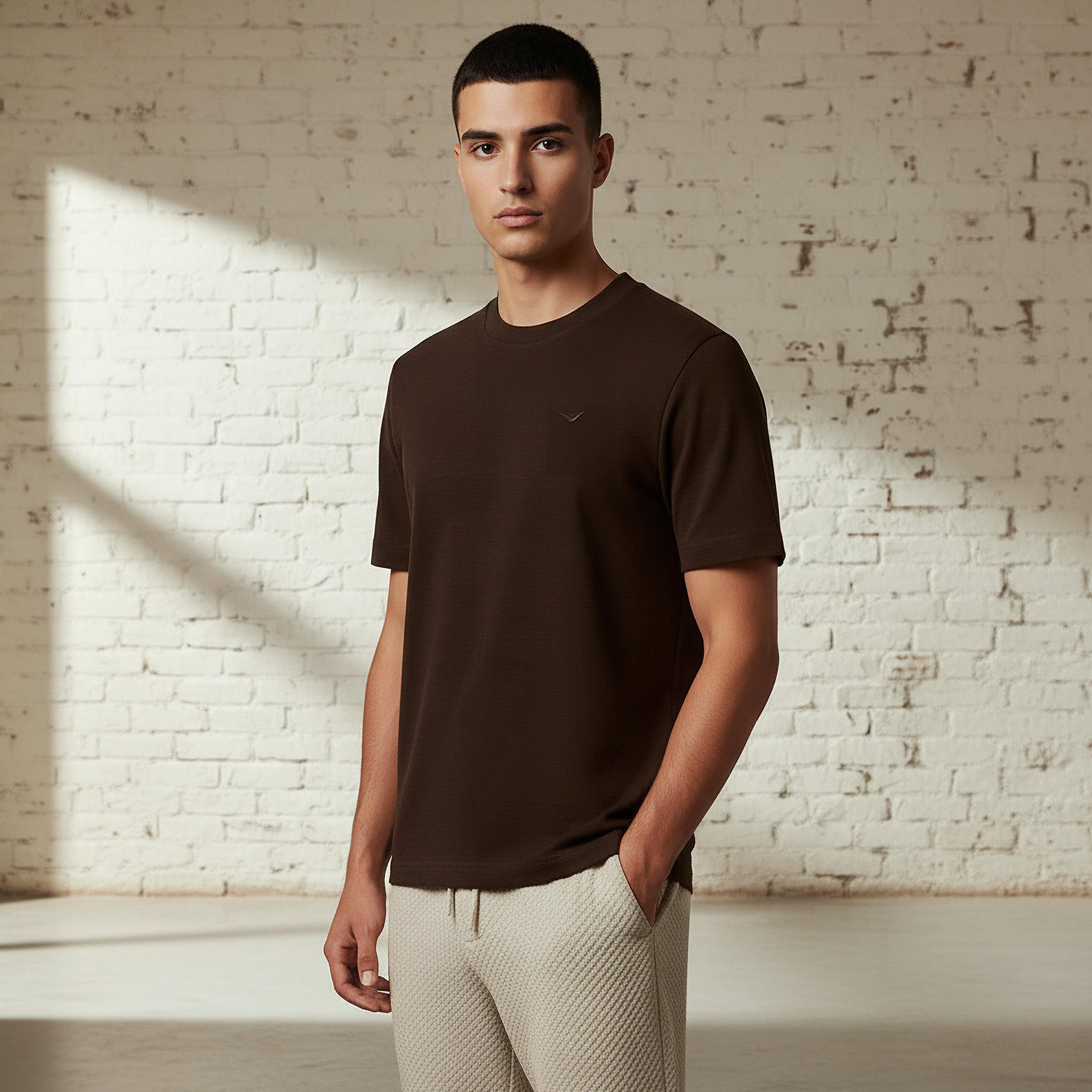 Lee Cooper Men Regular Fit Crew Neck Short Sleeves Applique T-shirt-men-clothing-tshirtsandpolos-tshirts-image-1