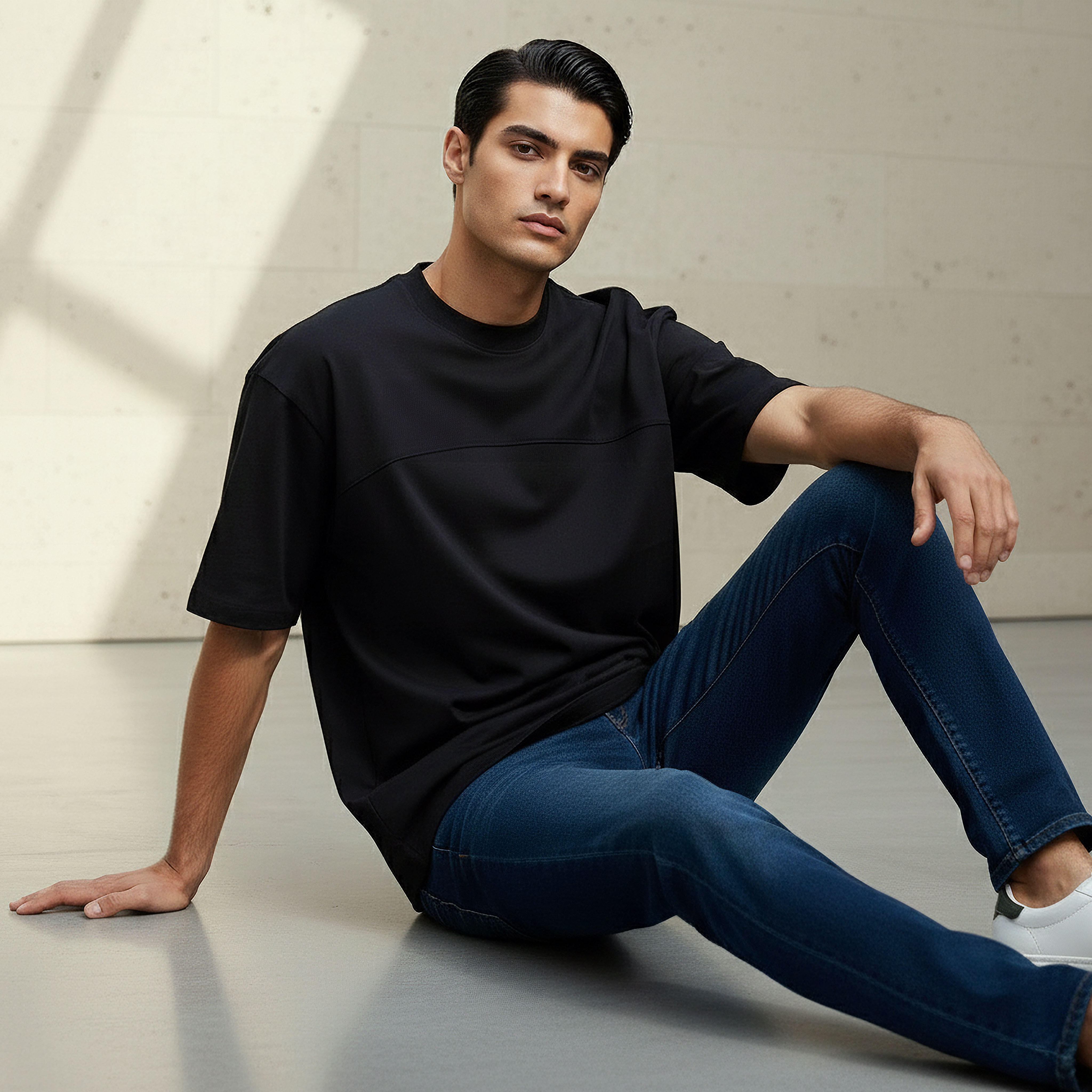 Lee Cooper Men Relaxed Fit Crew Neck Short Sleeves Graphic T-shirt-men-clothing-tshirtsandpolos-tshirts-image-5