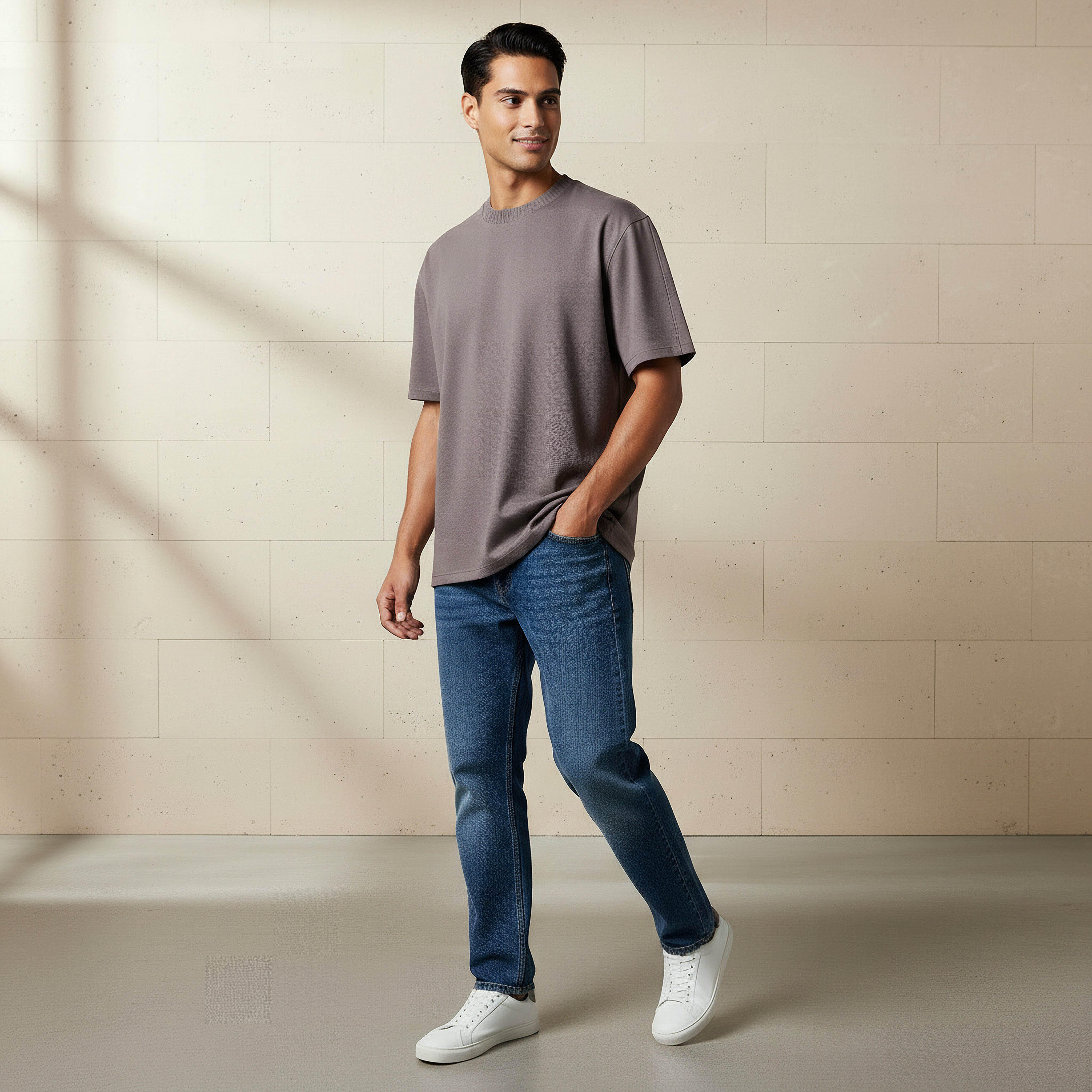 Lee Cooper Men Regular Fit Crew Neck Short Sleeves Graphic Print T-shirt-men-clothing-tshirtsandpolos-tshirts-image-2