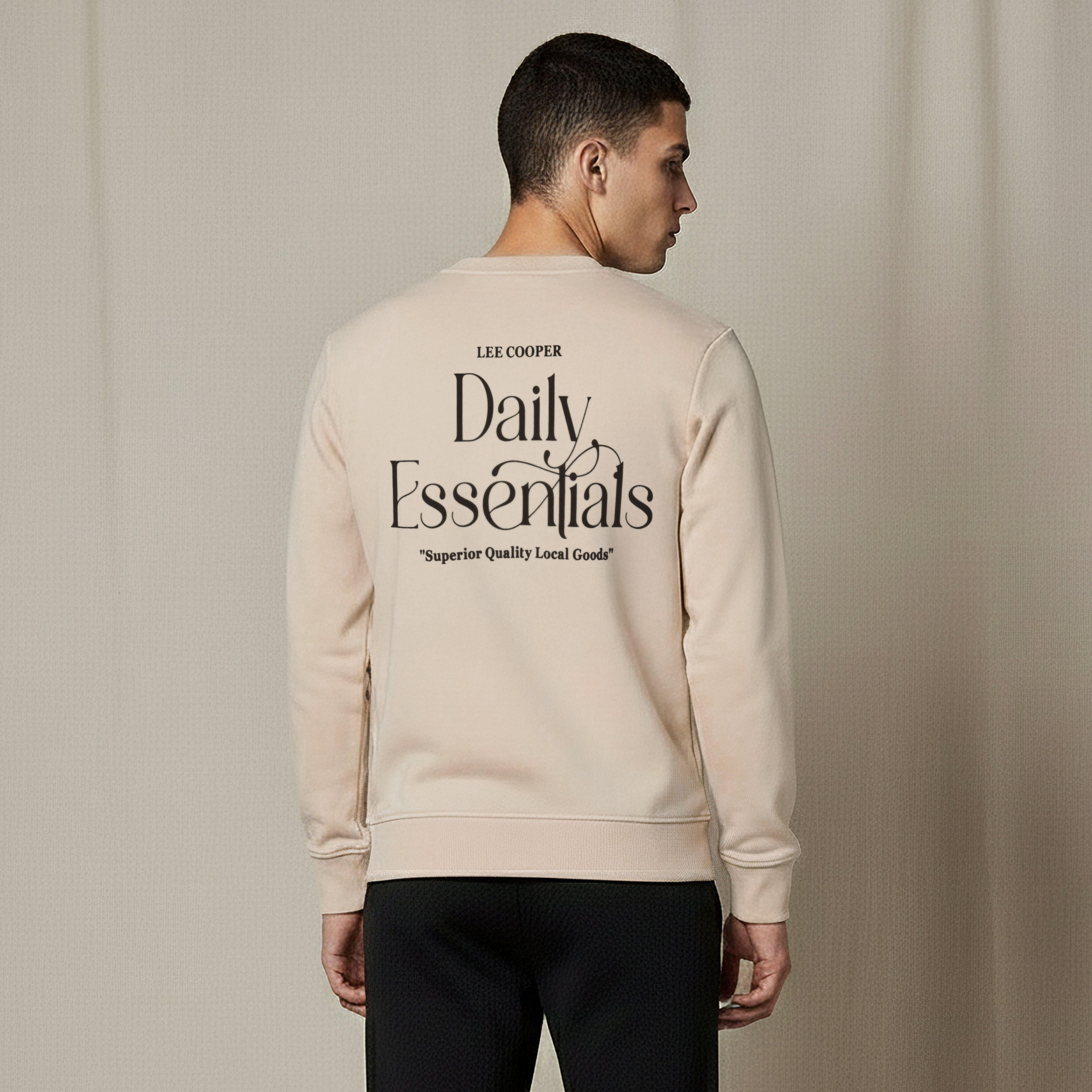 سويت شيرت رجالي قطن بطبعات شعار وقصة عادية من لي كوبر-men-winterwear-hoodiesandsweatshirts-image-3