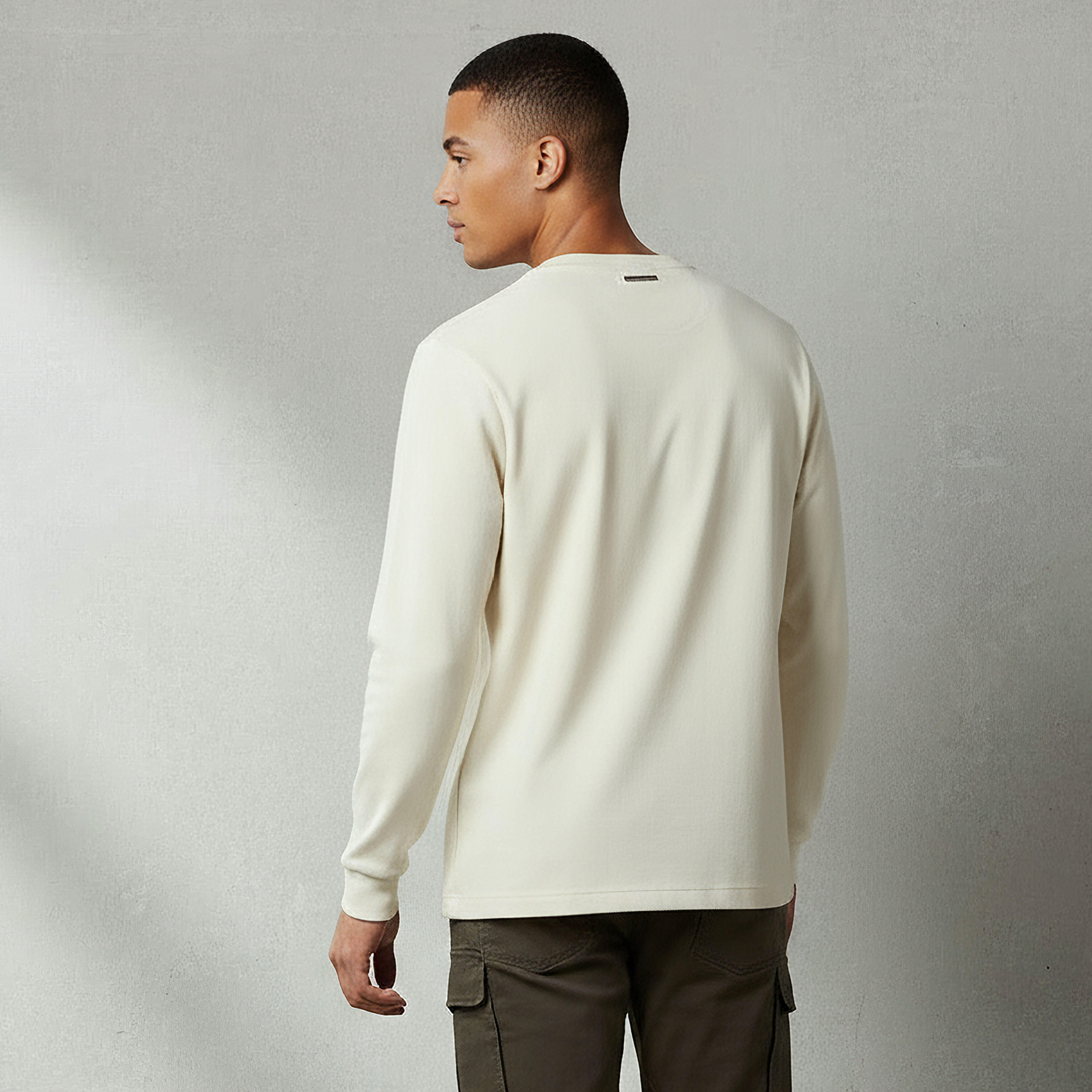 Lee Cooper Men Regular Fit Henley Neck Long Sleeve T-shirt-men-clothing-tshirtsandpolos-tshirts-image-3