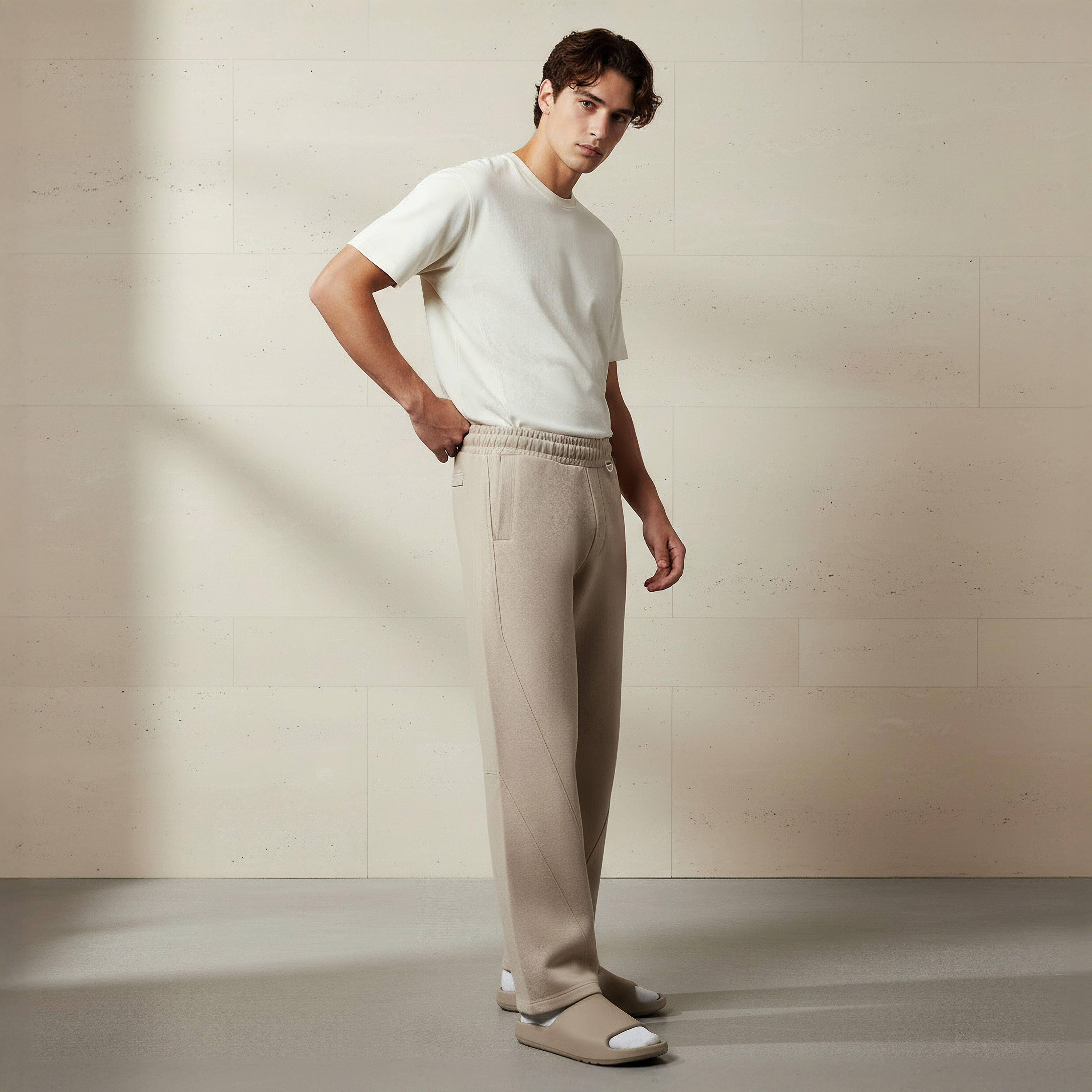 Lee Cooper Men Regular Fit Joggers-men-clothing-bottoms-joggers-image-2