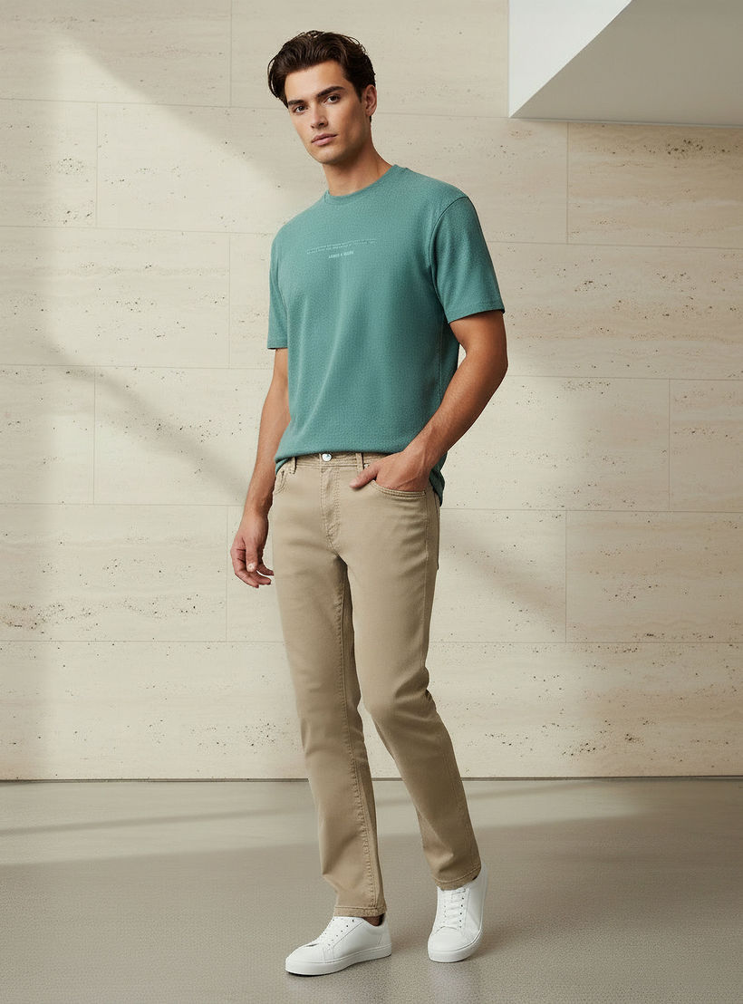 بنطلون جينز بقصّة سليم وخصر متوسط الارتفاع للرجال من لي كوبر-men-clothing-bottoms-jeans-image-4