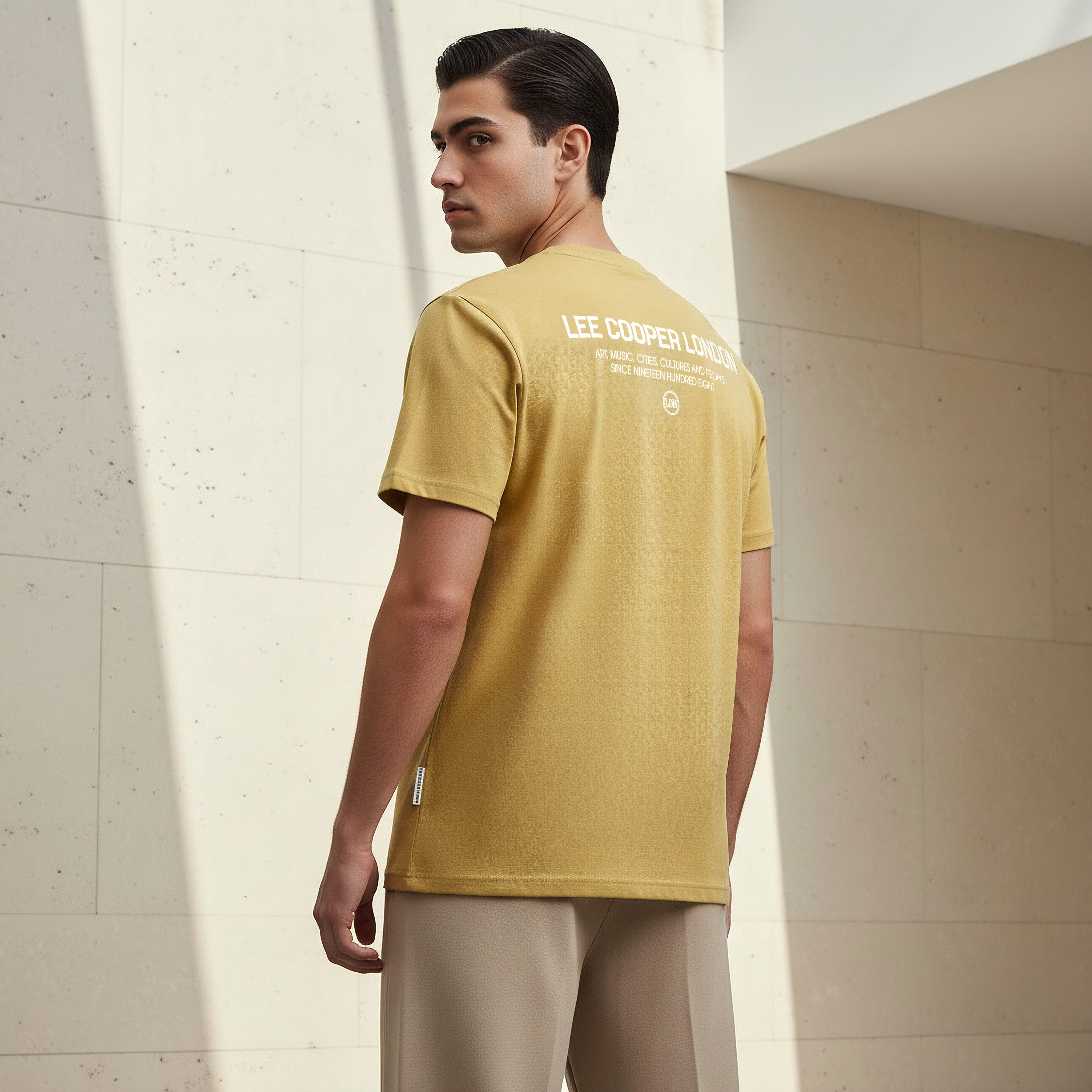 Lee Cooper Men Regular Fit Crew Neck Short Sleeve Printed T-shirt-men-clothing-tshirtsandpolos-tshirts-image-3