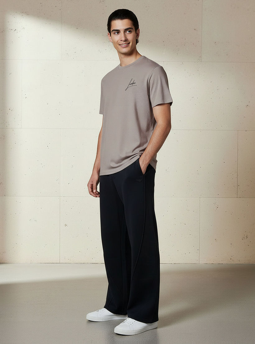 Lee Cooper Men Regular Fit Crew Neck Short Sleeve Printed T-shirt-men-clothing-tshirtsandpolos-tshirts-image-2