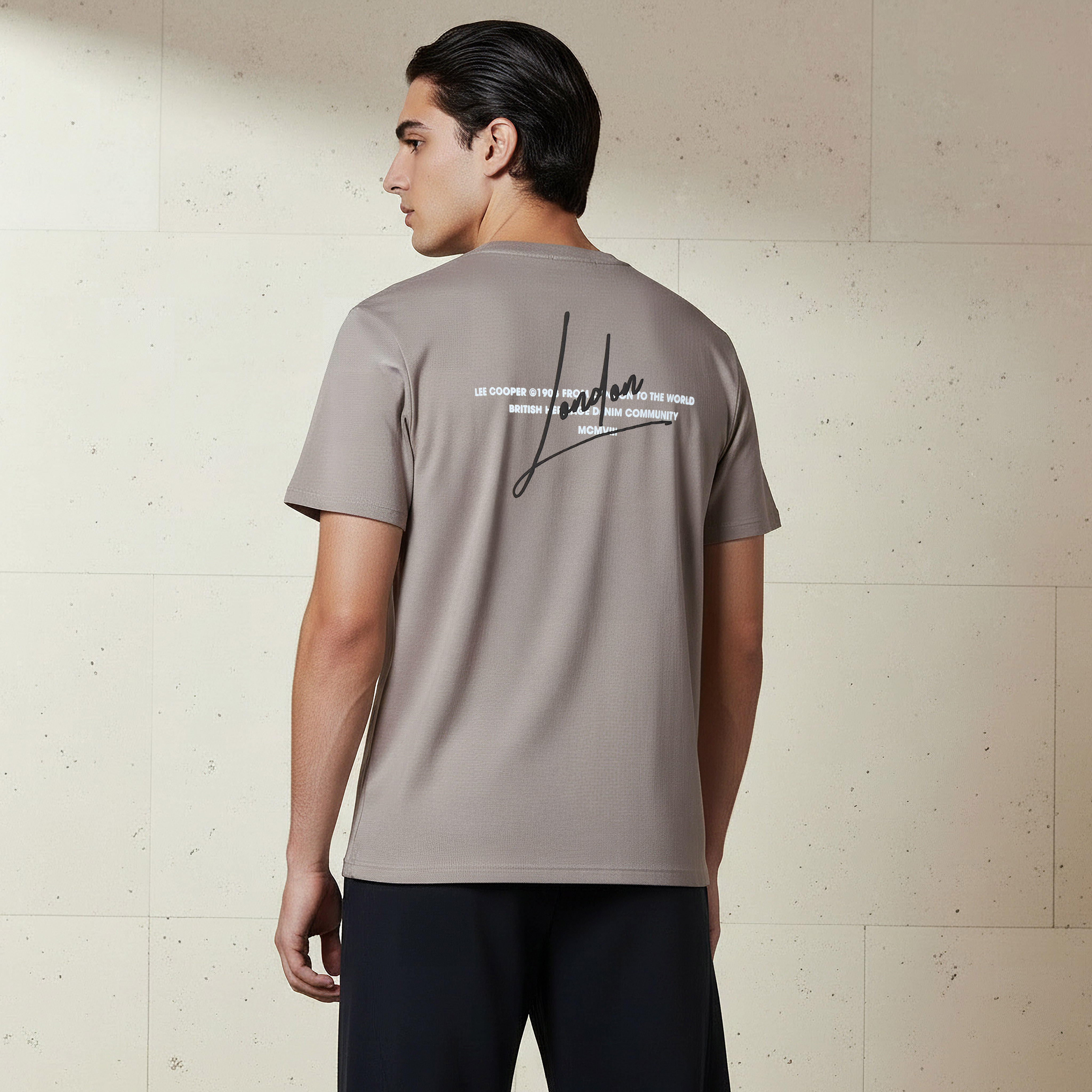 Lee Cooper Men Regular Fit Crew Neck Short Sleeve Printed T-shirt-men-clothing-tshirtsandpolos-tshirts-image-3