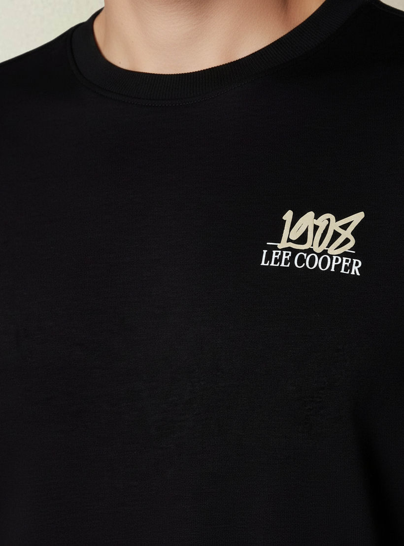 Lee Cooper Men Regular Fit Crew Neck Short Sleeve Printed T-shirt-men-clothing-tshirtsandpolos-tshirts-image-3