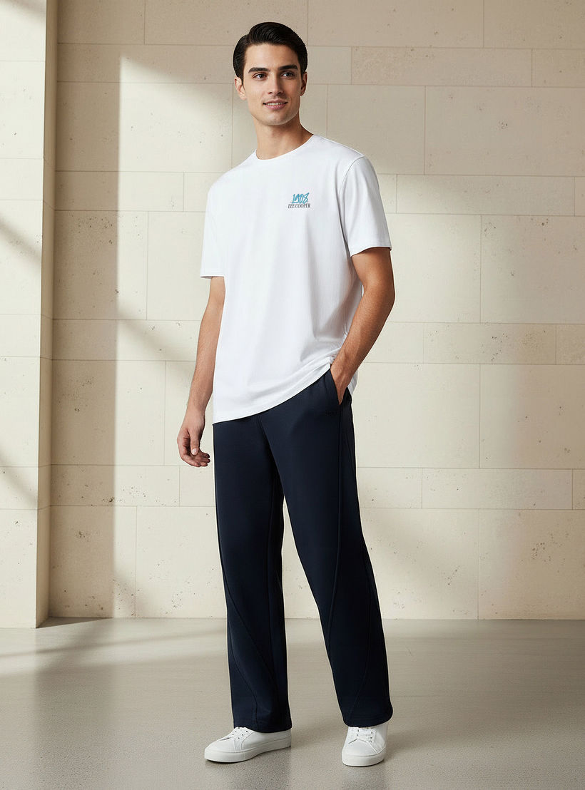 Lee Cooper Men Regular Fit Crew Neck Short Sleeve Printed T-shirt-men-clothing-tshirtsandpolos-tshirts-image-2