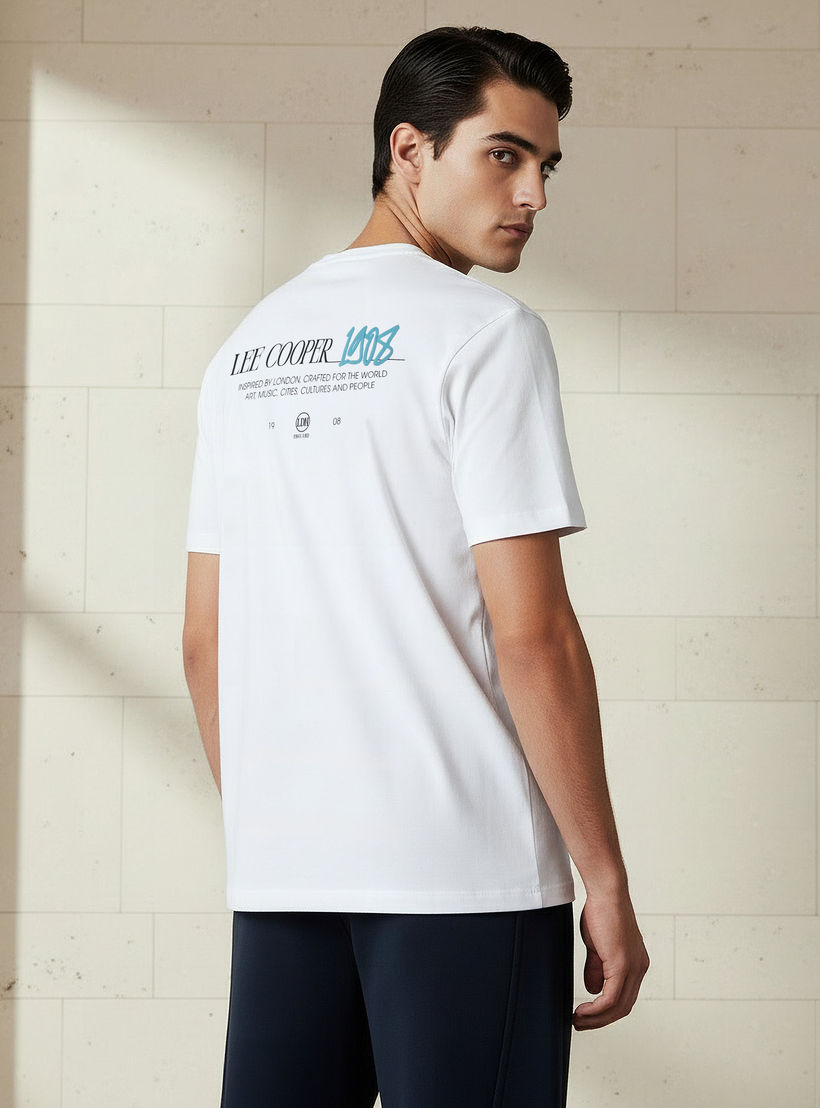 Lee Cooper Men Regular Fit Crew Neck Short Sleeve Printed T-shirt-men-clothing-tshirtsandpolos-tshirts-image-4