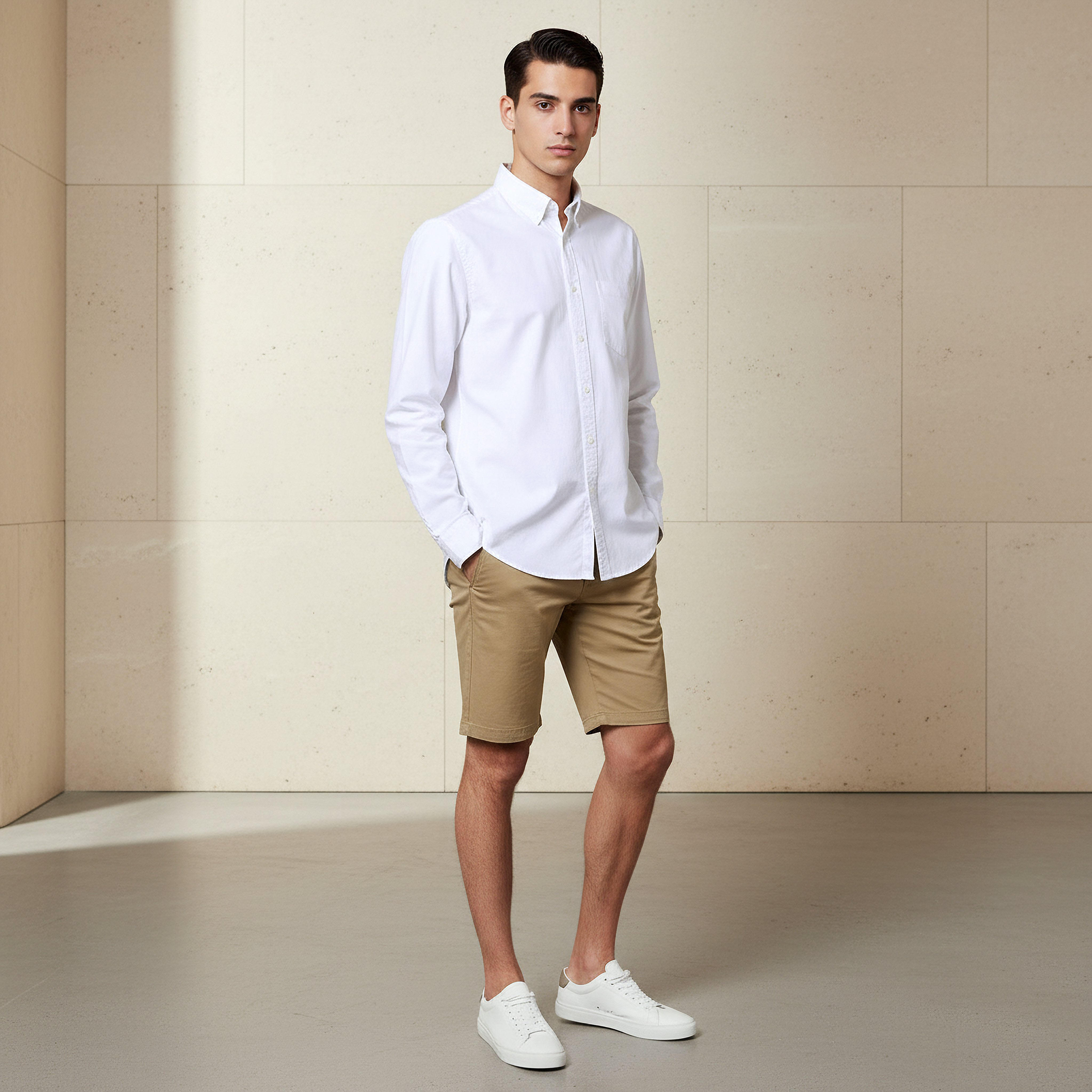 Lee Cooper Men Regular Fit Collared Long Sleeve Shirt-PROMO_SP_SA_2FOR149_110625-image-2