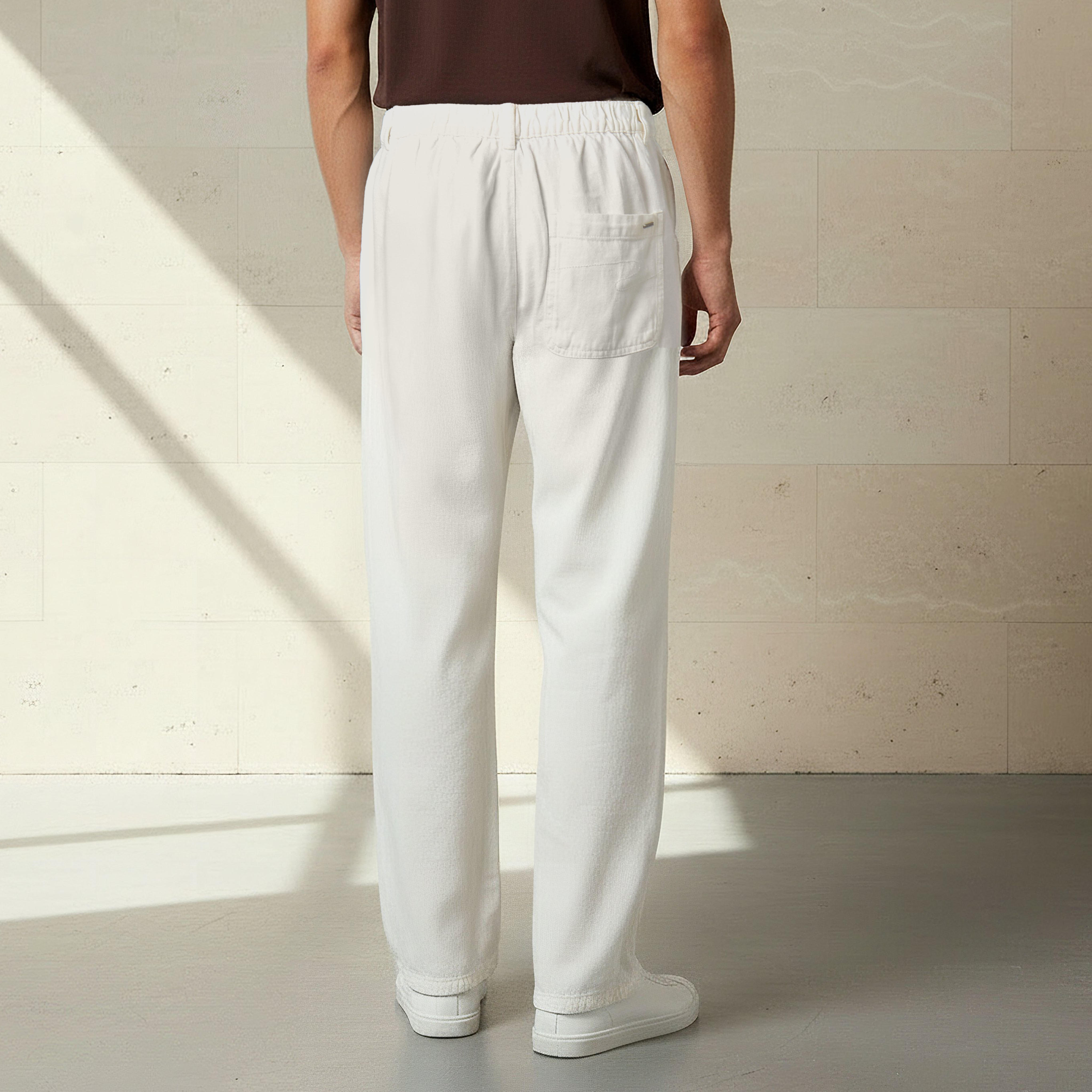 بنطلون جينز مطاطي بقصة عادية وخصر متوسط للرجال-men-clothing-bottoms-jeans-image-2