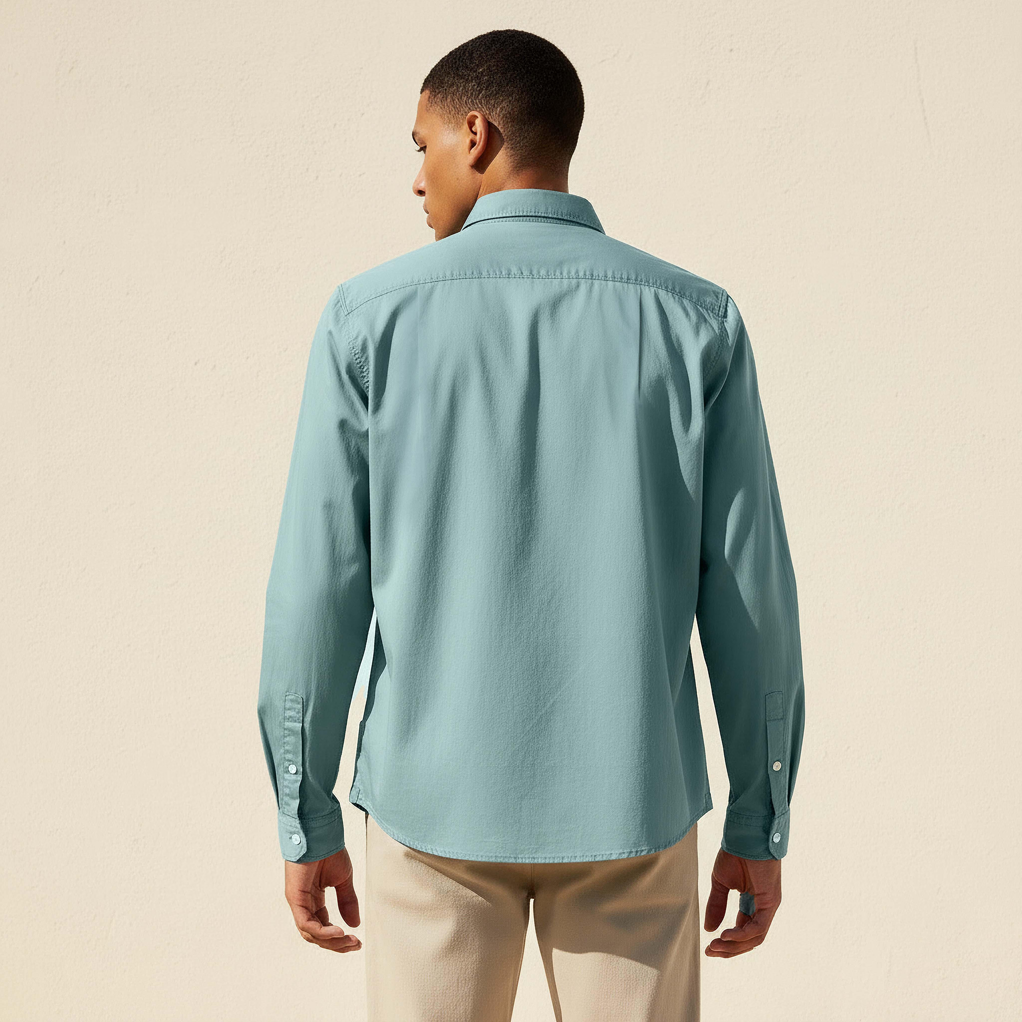 Lee Cooper Men Regular Fit Collar Long Sleeves Shirt-PROMO_SP_SA_2FOR149_110625-image-4