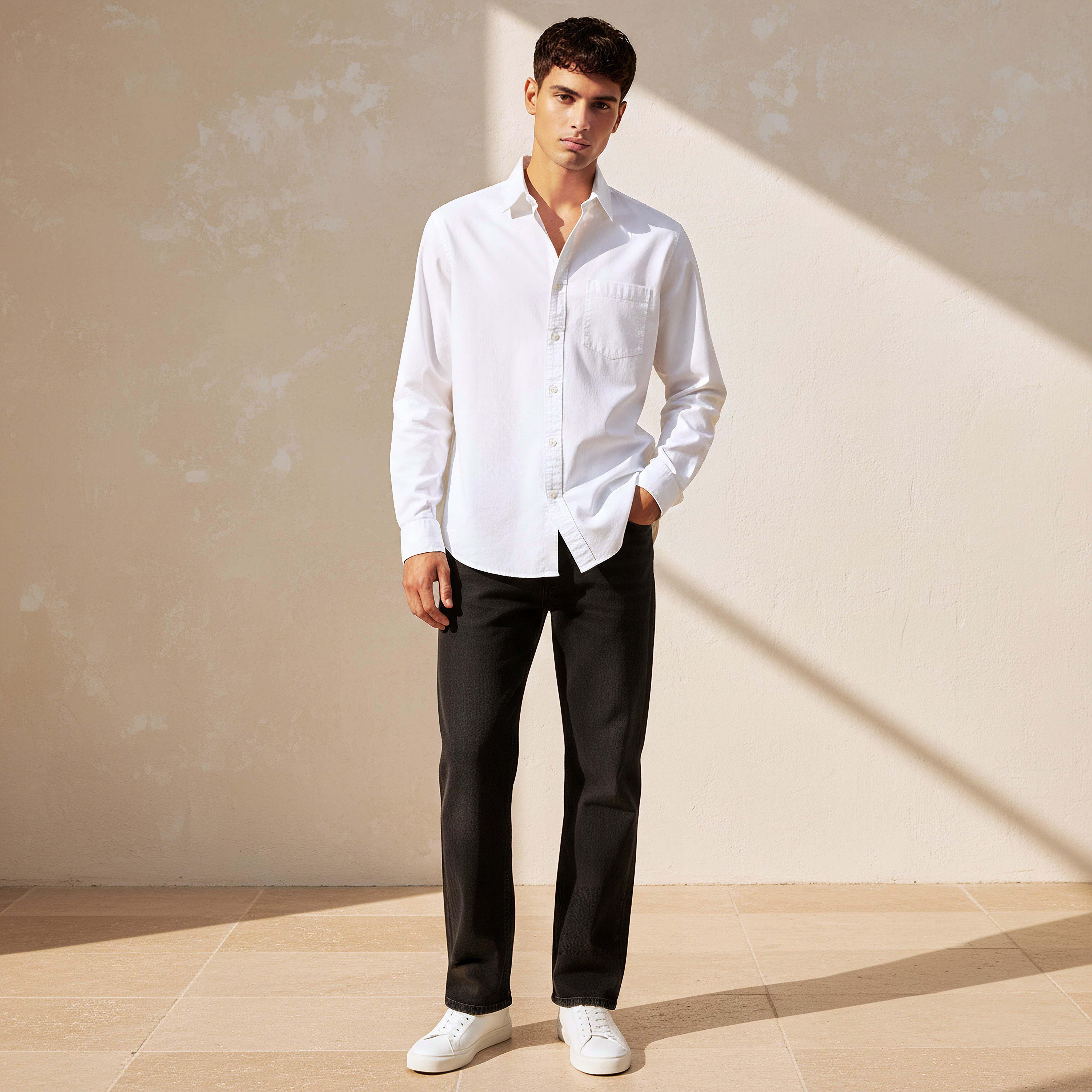 Lee Cooper Men Regular Fit Collar Long Sleeves Shirt-PROMO_SP_SA_2FOR149_110625-image-3