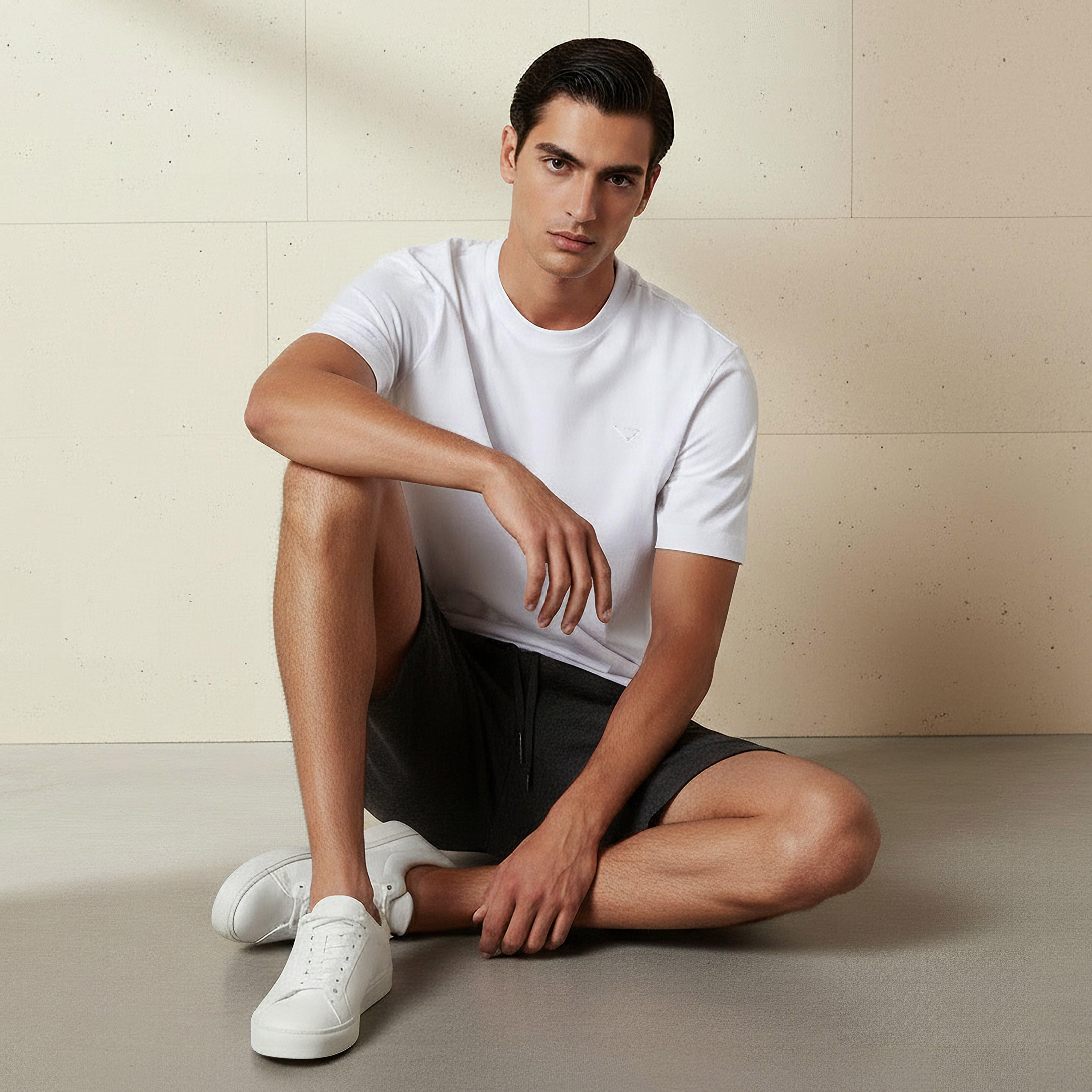 Lee Cooper Men Regular Fit Crew Neck Short Sleeves Badge Detail T-shirt-men-clothing-tshirtsandpolos-tshirts-image-5