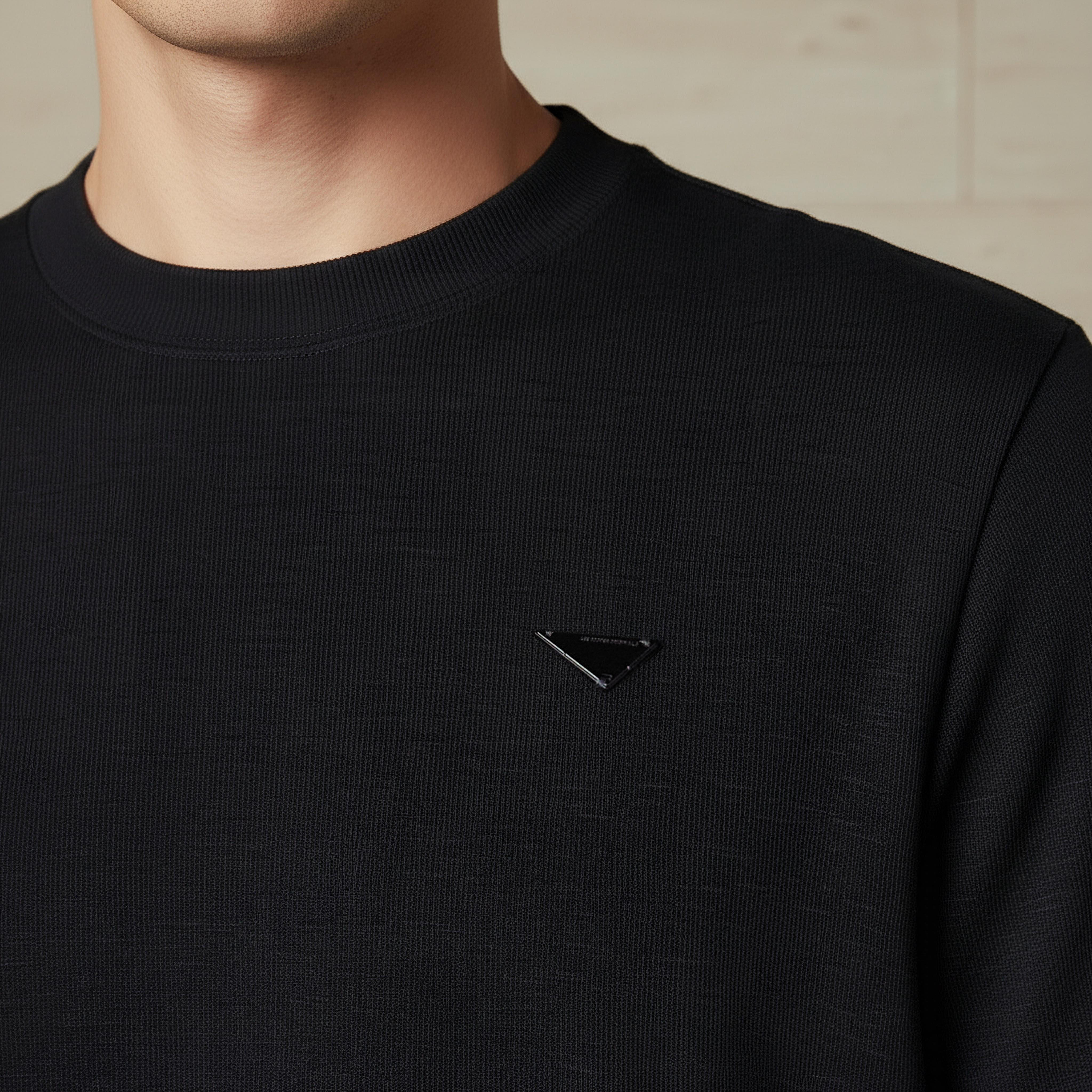 Lee Cooper Men Regular Fit Crew Neck Short Sleeves Badge Detail T-shirt-men-clothing-tshirtsandpolos-tshirts-image-4