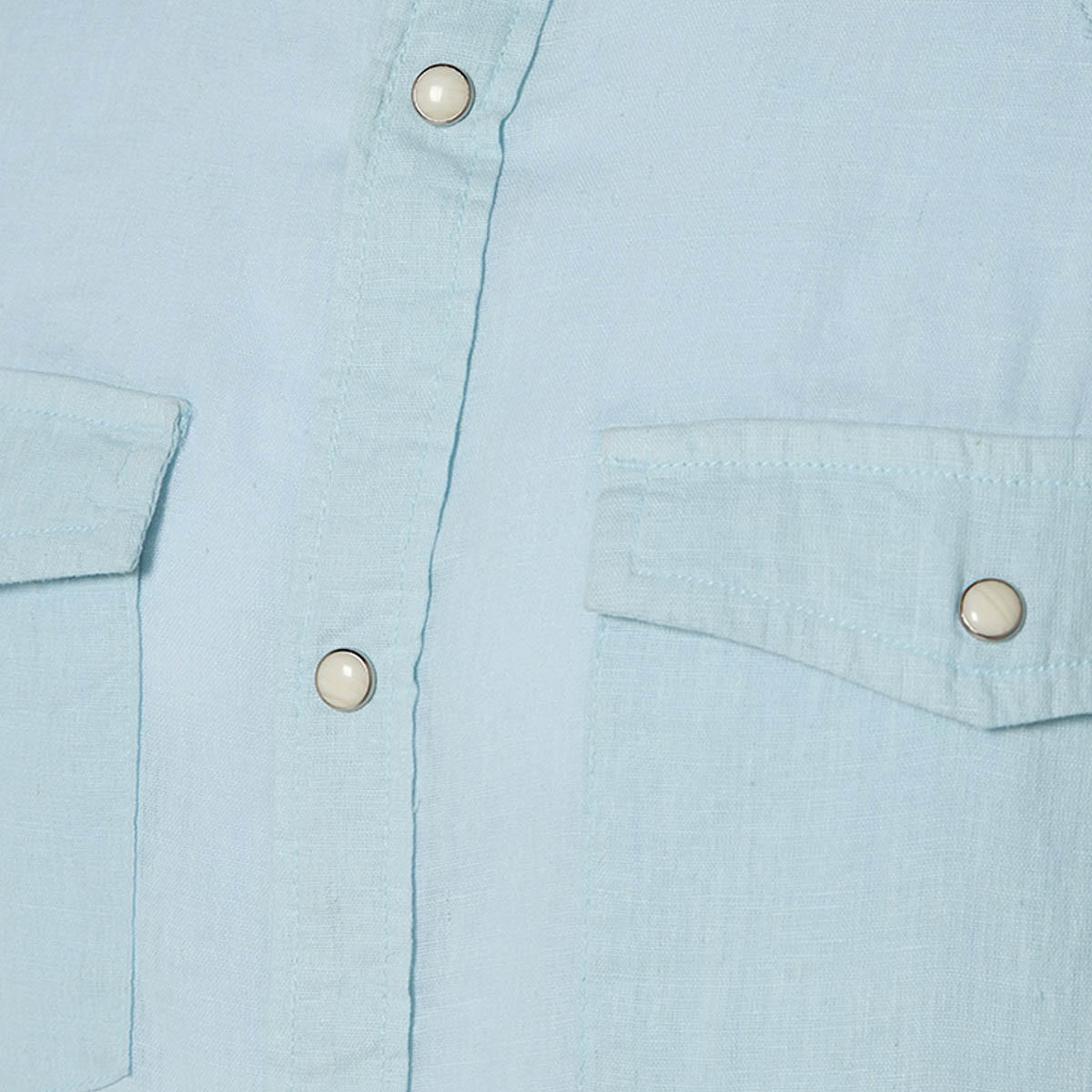 Lee Cooper Men Regular Fit Collared Long Sleeves Linen Shirt-men-clothing-shirts-image-2