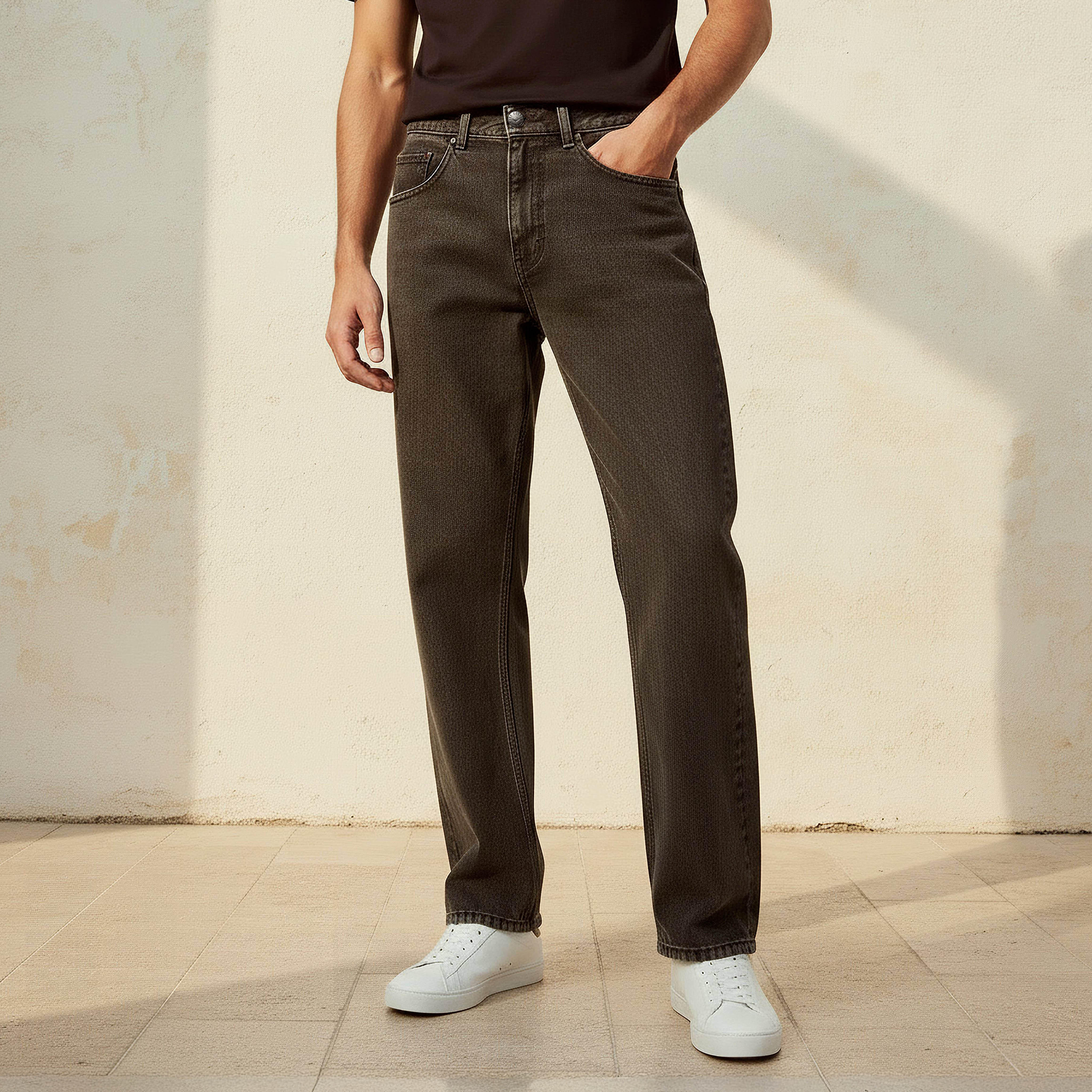 Lee Cooper Men Straight Fit Mid-Rise Jeans-men-clothing-bottoms-jeans-image-1