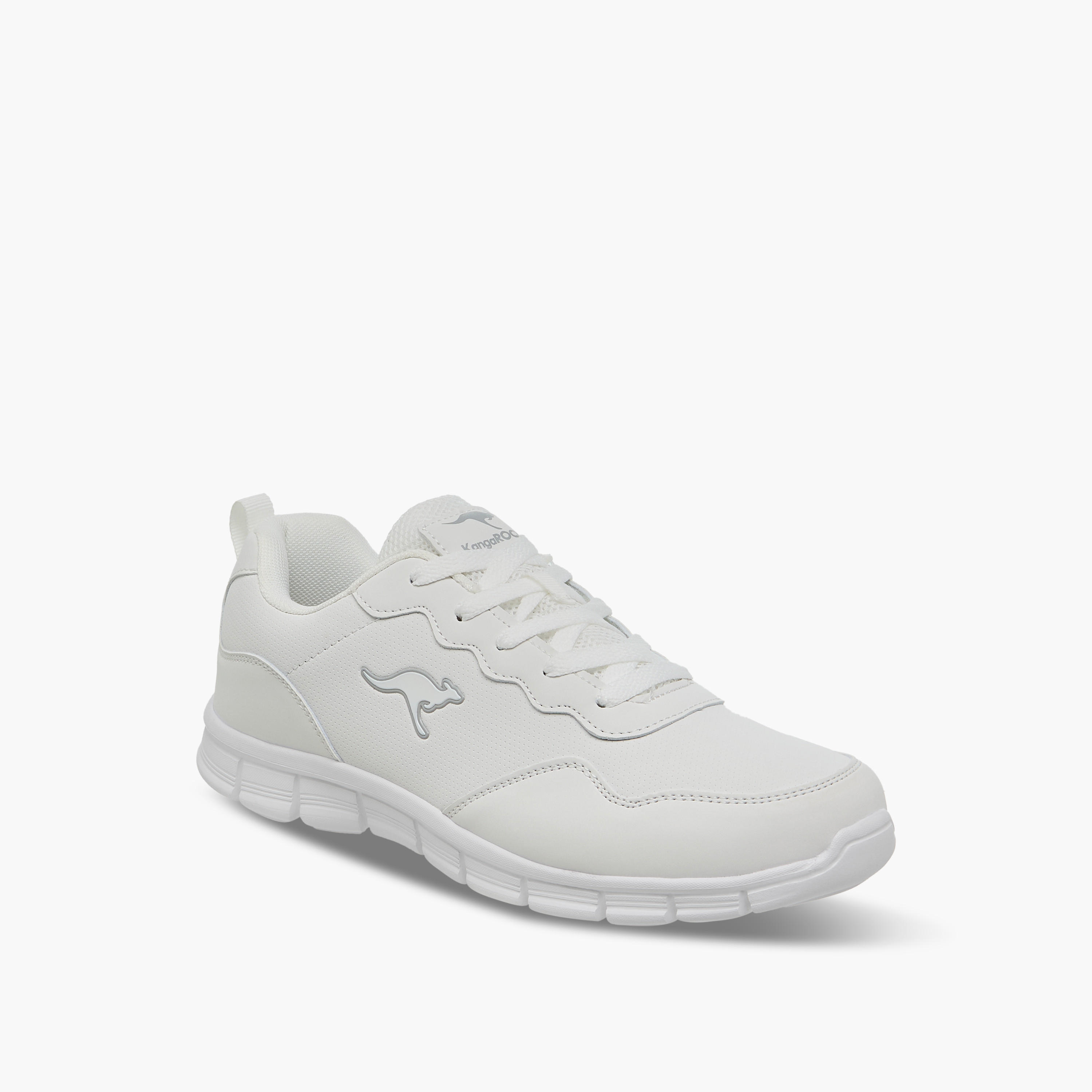 KangaROOS Women's Panelled Lace-Up Sports Shoes-women-shoes-sports-image-2