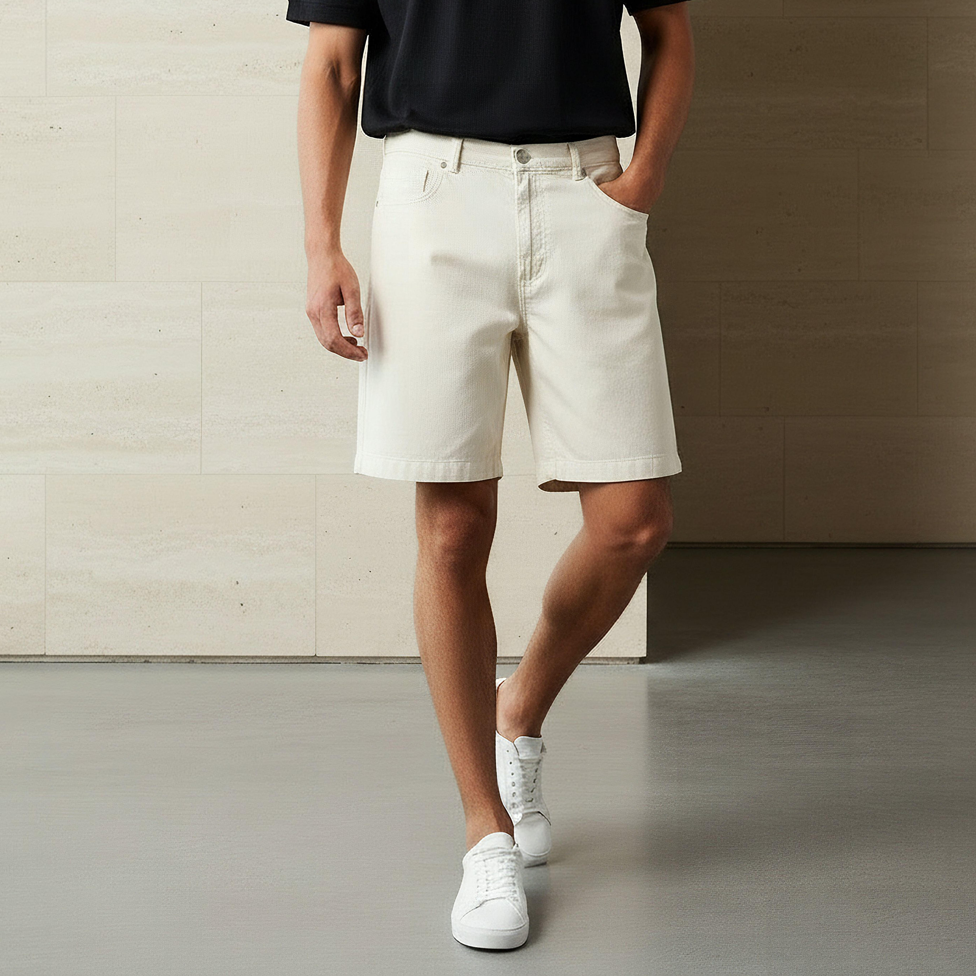 Lee Cooper Ryan Men Regular Fit Shorts Cotton-men-clothing-bottoms-shorts-image-1