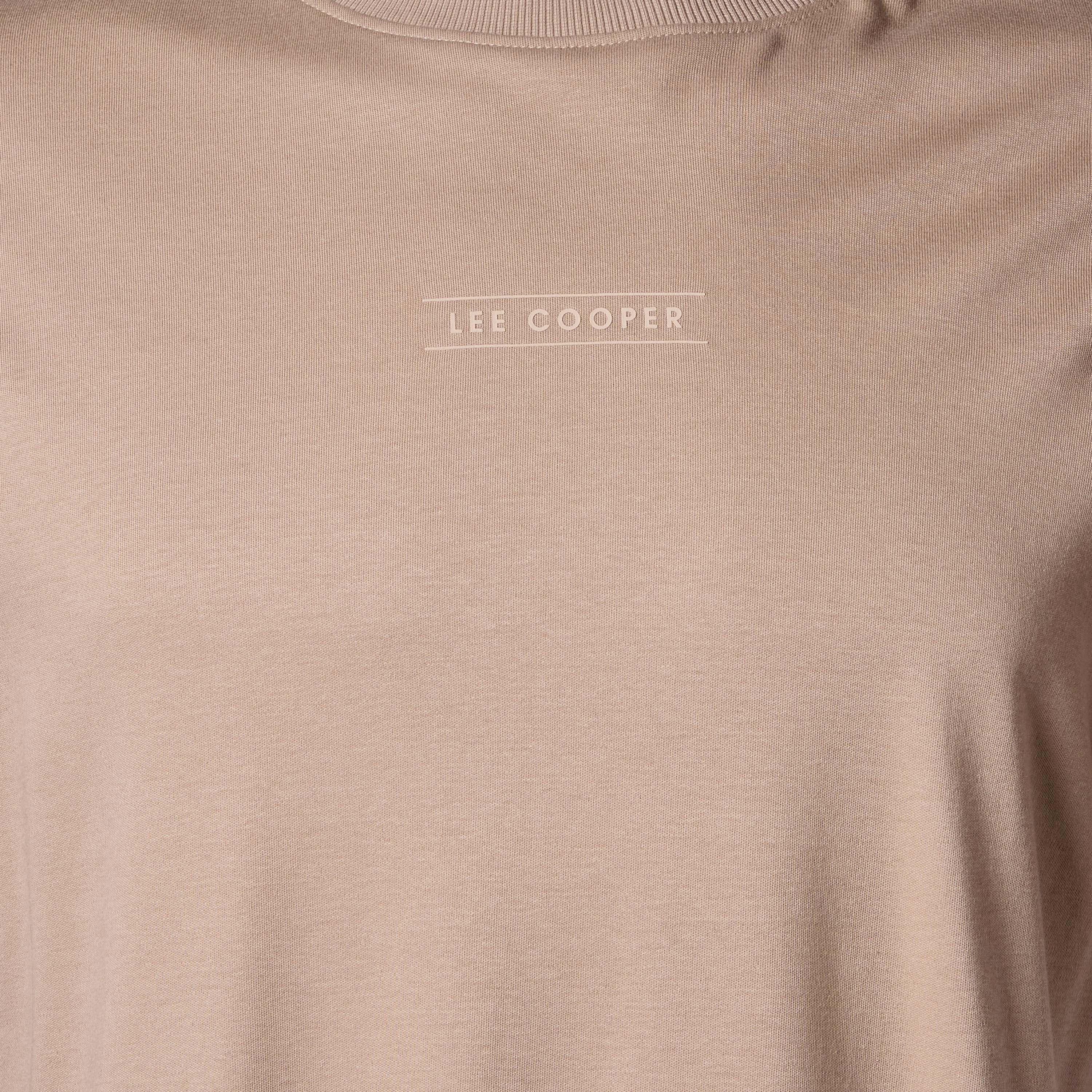 Lee Cooper Men Regular Fit Crew Neck Short Sleeve Logo Print T-shirt-men-clothing-tshirtsandpolos-tshirts-image-2