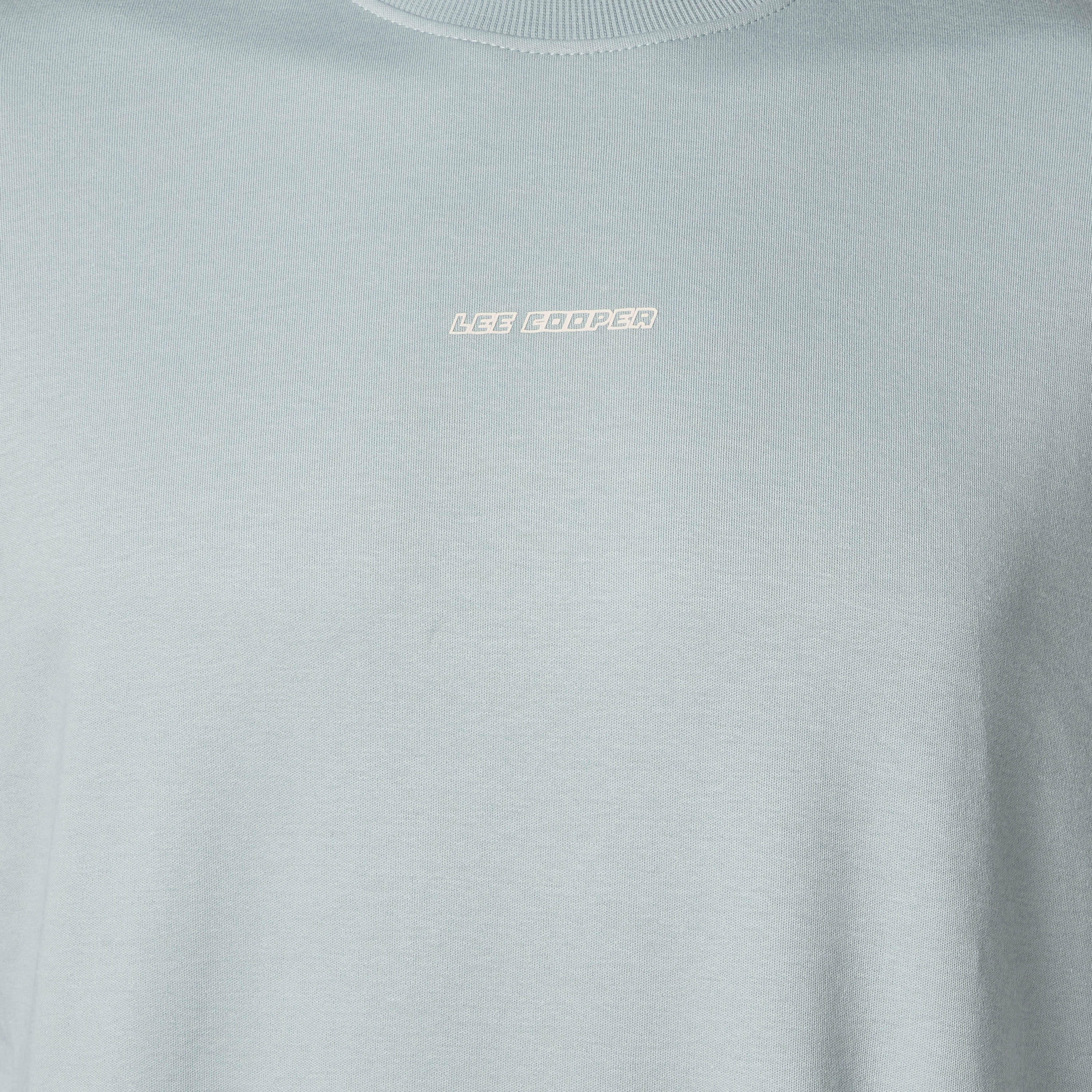 Lee Cooper Men Regular Fit Crew Neck Short Sleeve Logo Print T-shirt-men-clothing-tshirtsandpolos-tshirts-image-2