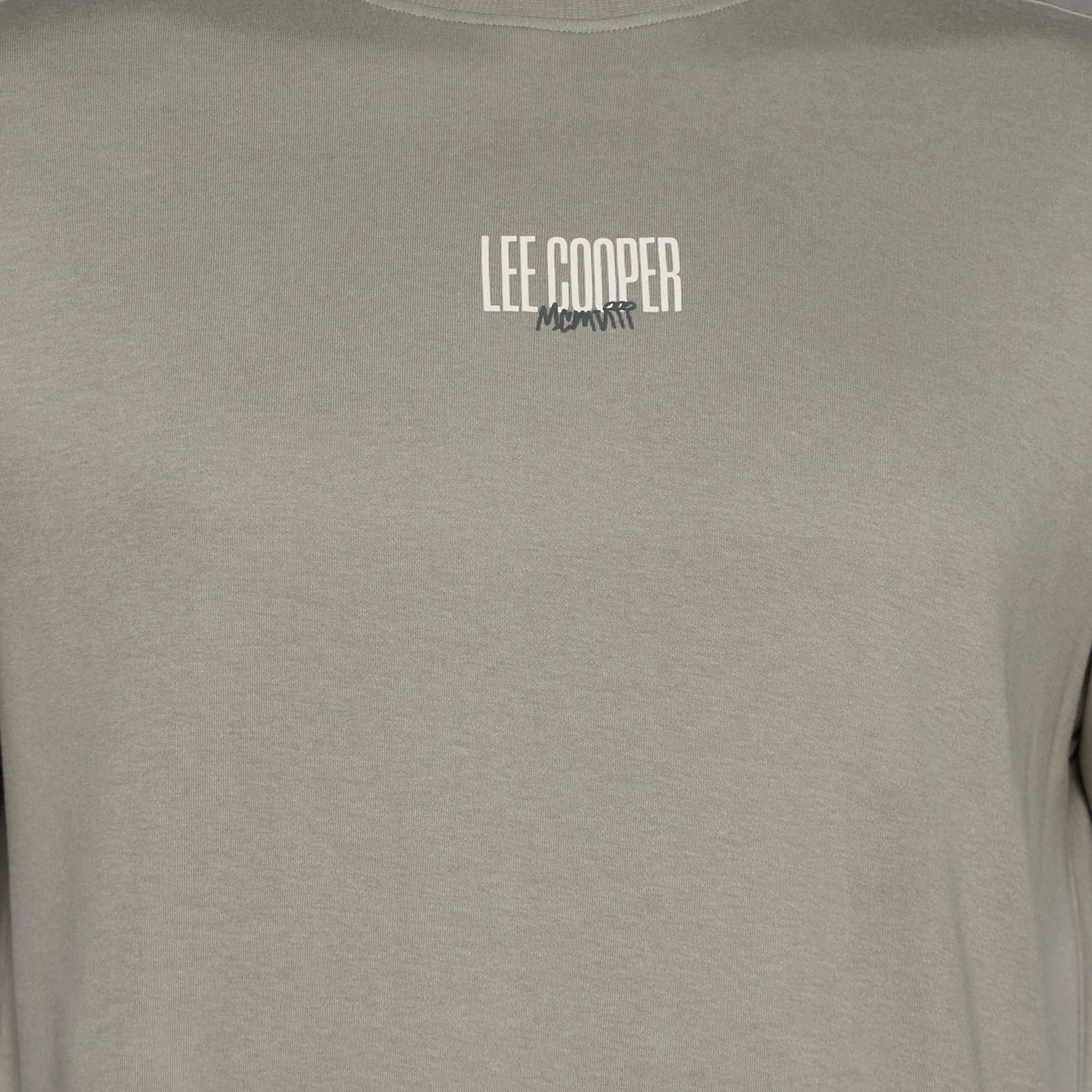 Lee Cooper Men Regular Fit Crew Neck Short Sleeve Logo Print T-shirt-men-clothing-tshirtsandpolos-tshirts-image-2