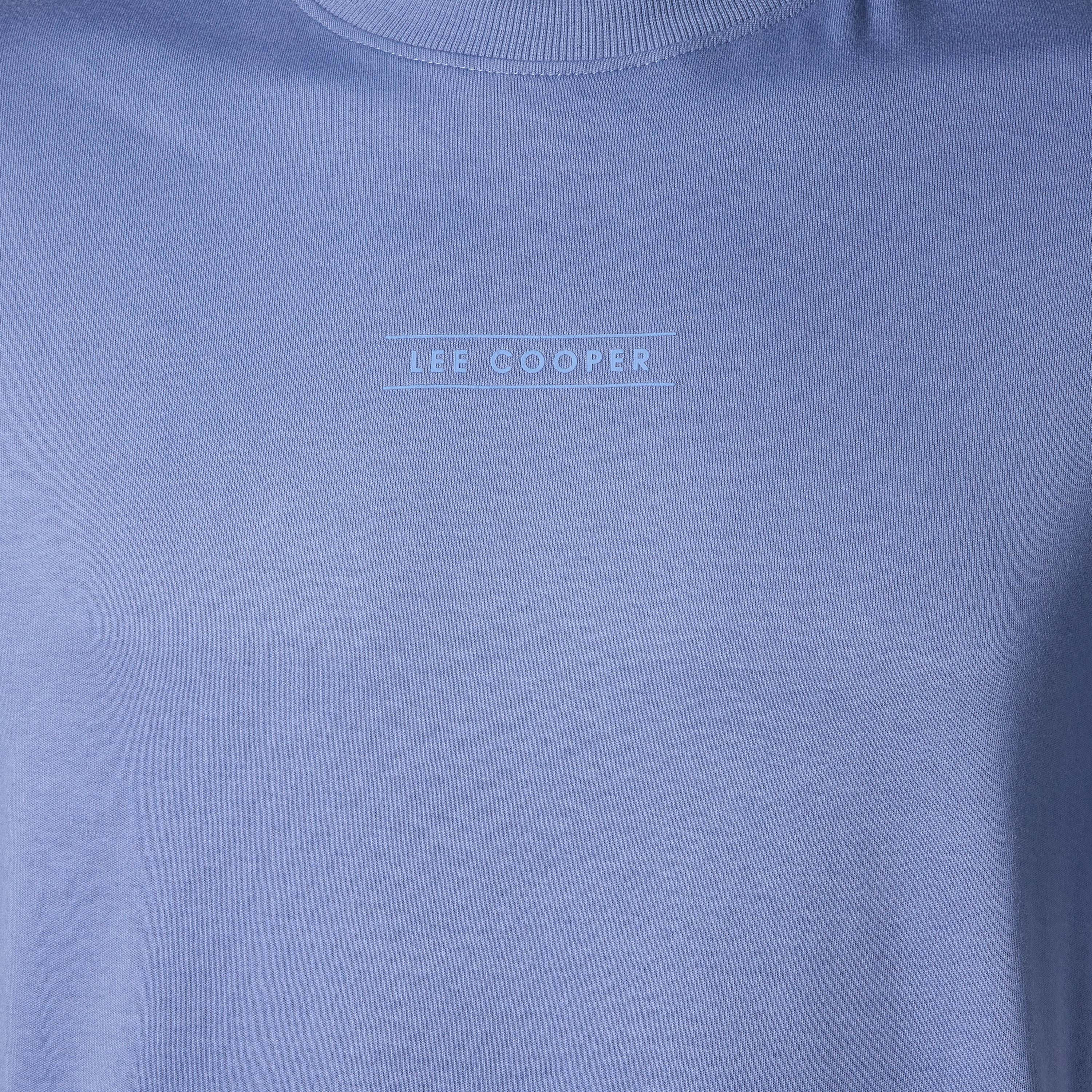 Lee Cooper Men Regular Fit Crew Neck Short Sleeve Logo Print T-shirt-men-clothing-tshirtsandpolos-tshirts-image-2