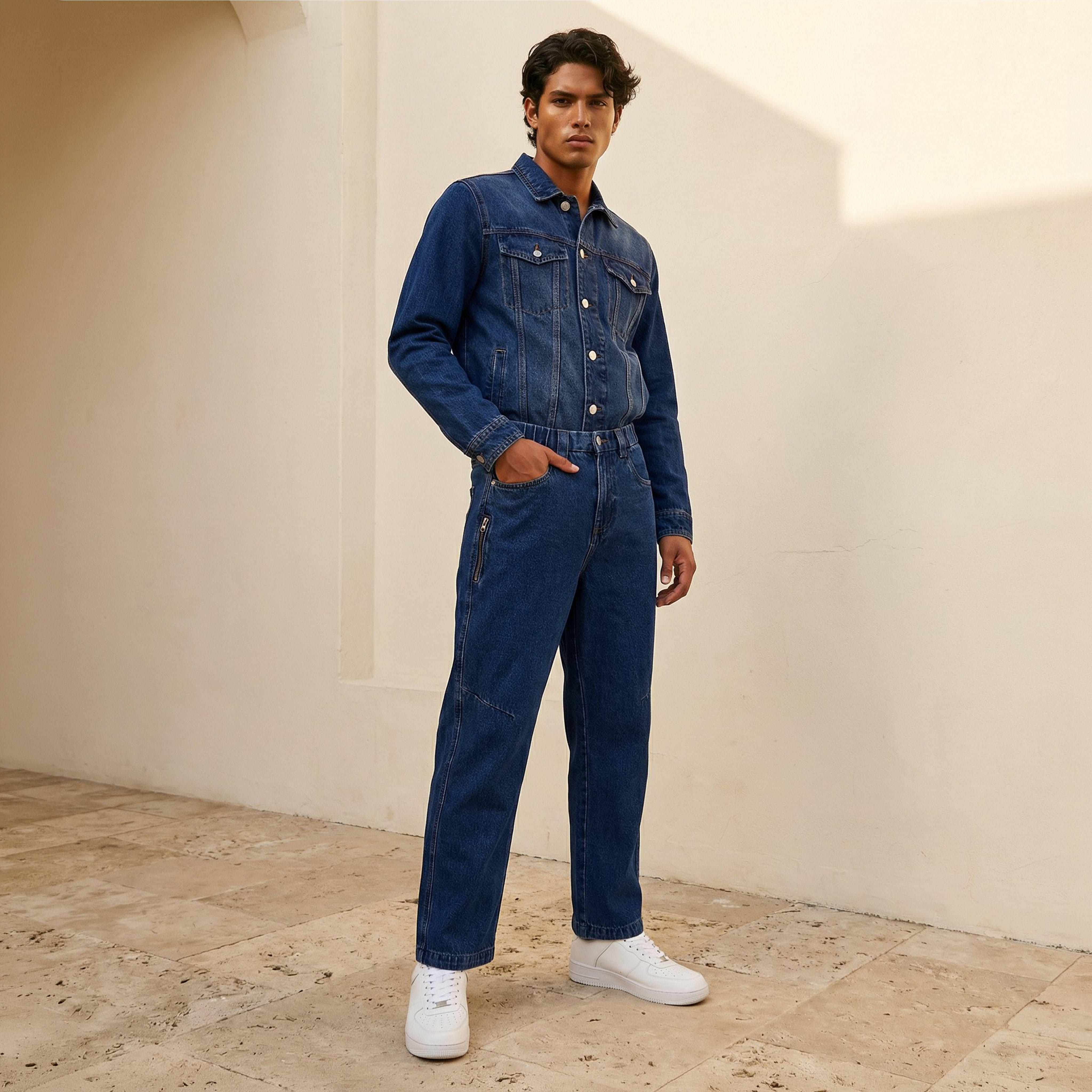 Lee Cooper Men Straight Fit Mid-Rise Jeans-men-clothing-bottoms-jeans-image-5