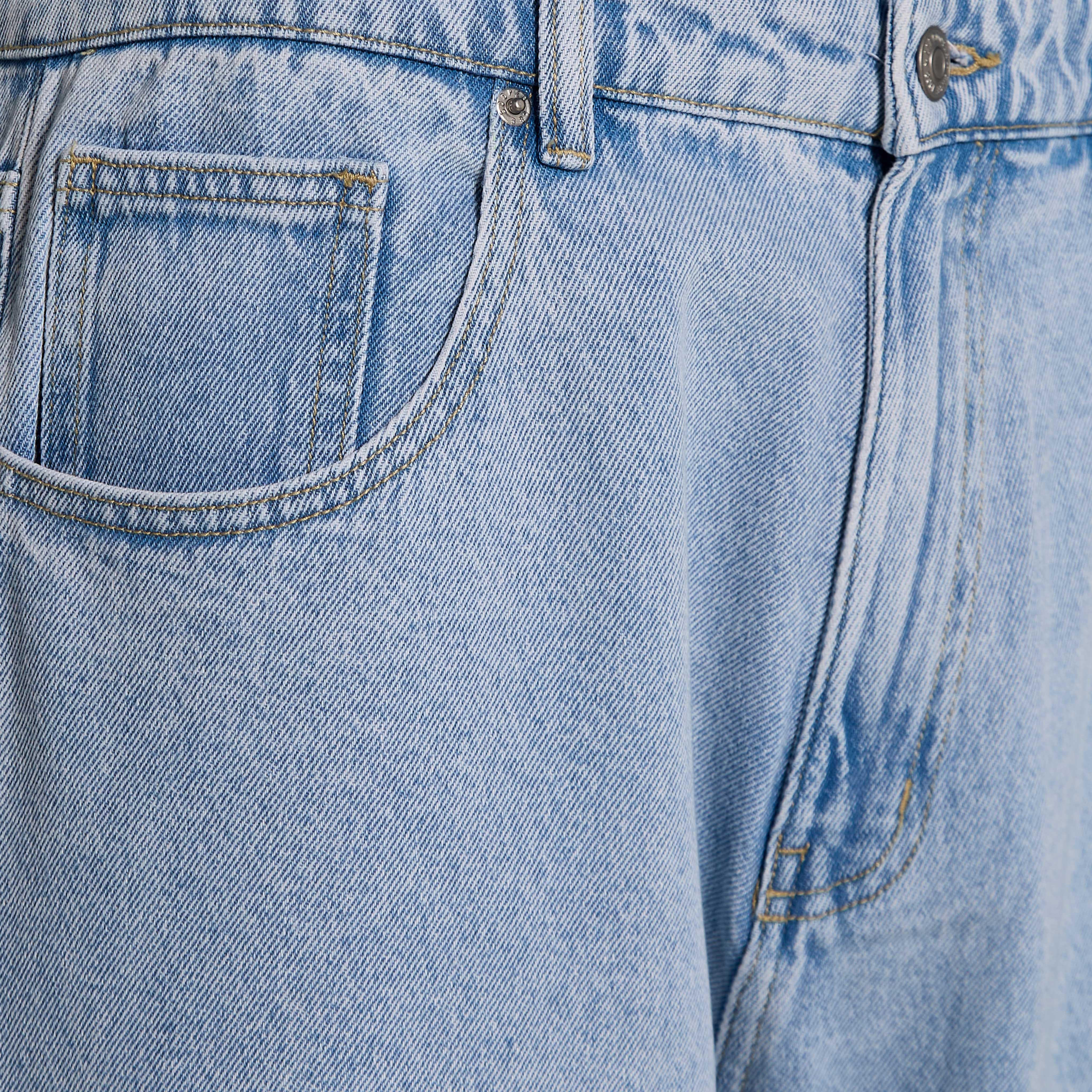 Lee Cooper Men Baggy Fit Pocket Jeans-men-clothing-bottoms-jeans-image-2