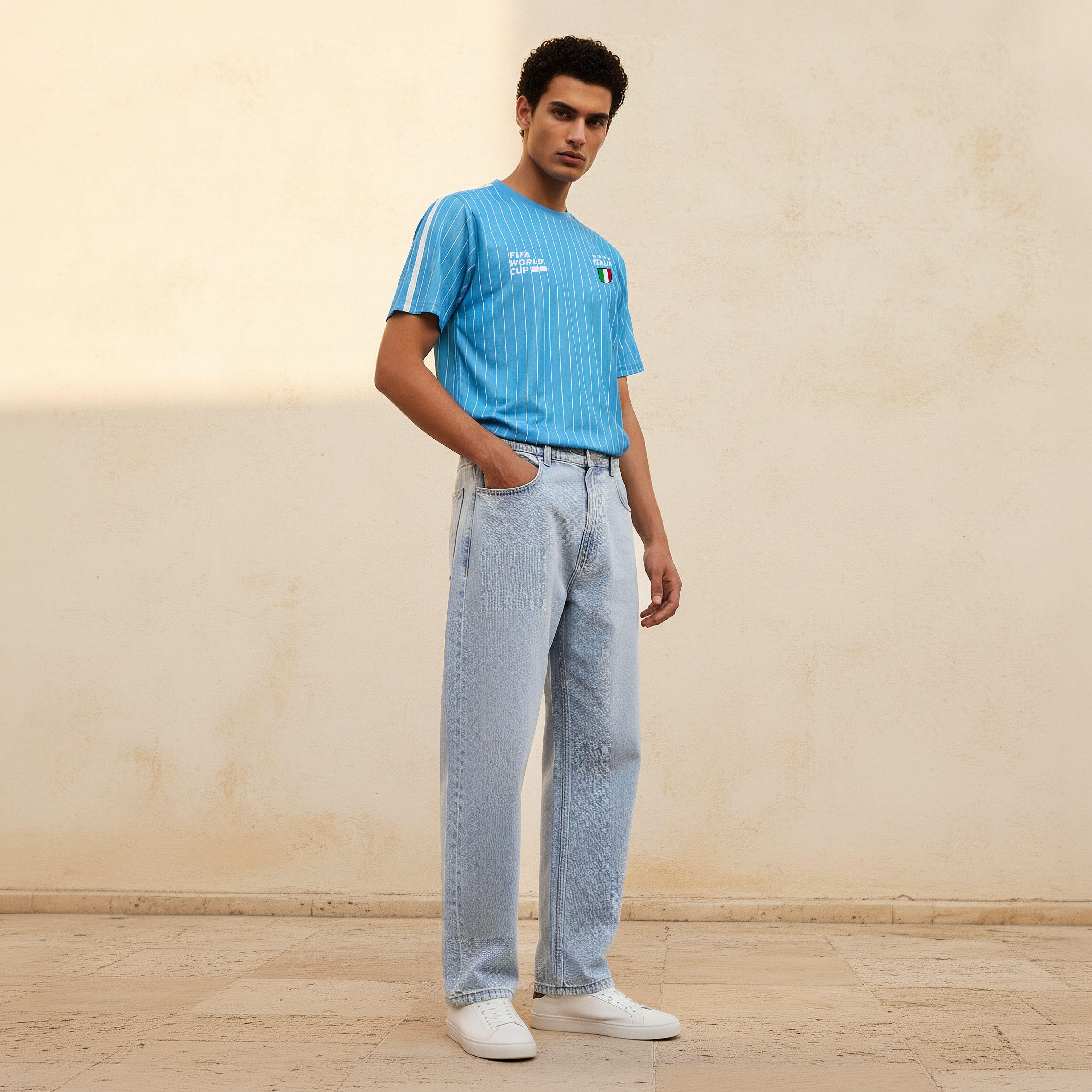Lee Cooper Men Baggy Fit Pocket Jeans-men-clothing-bottoms-jeans-image-3