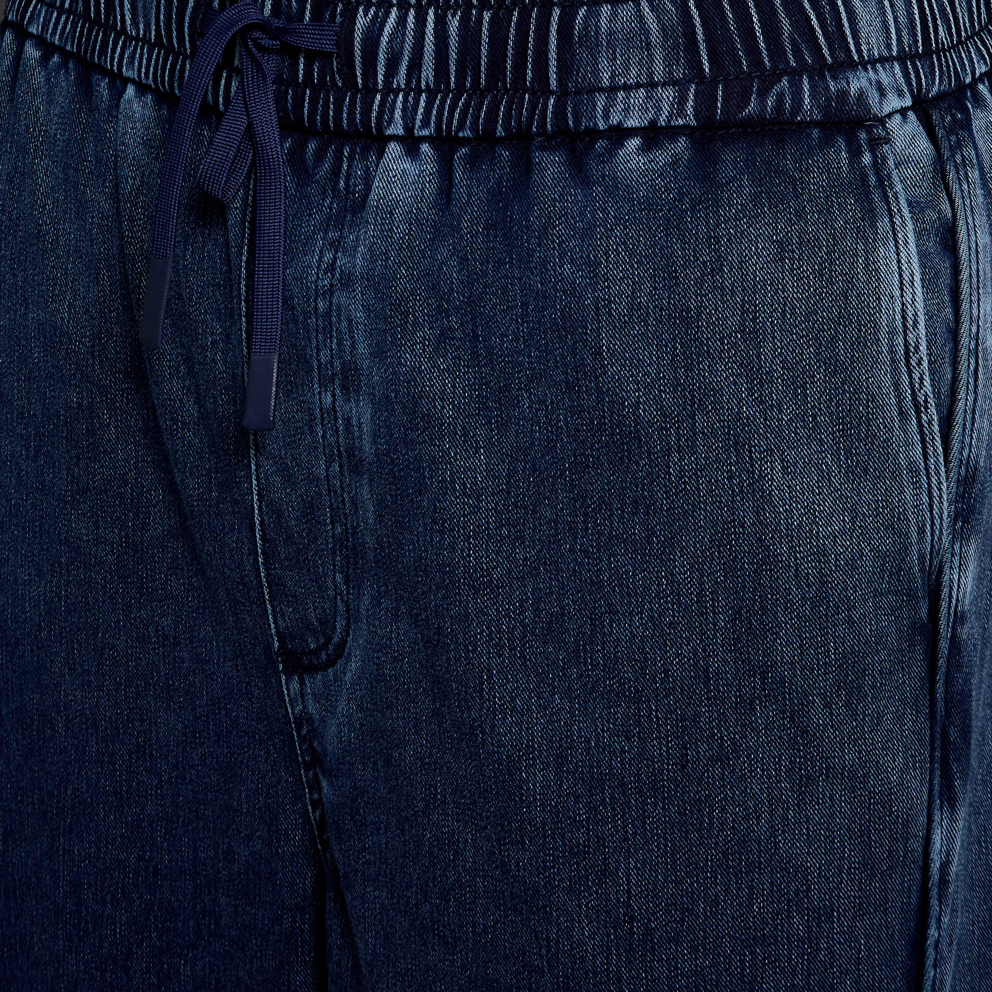 Lee Cooper Men Regular Fit Drawstring Waist Pocket Jeans-men-clothing-bottoms-jeans-image-2