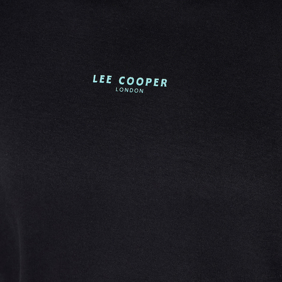 Lee Cooper Men Regular Fit Crew Neck Short Sleeve Logo Print T-shirt-men-clothing-tshirtsandpolos-tshirts-image-2