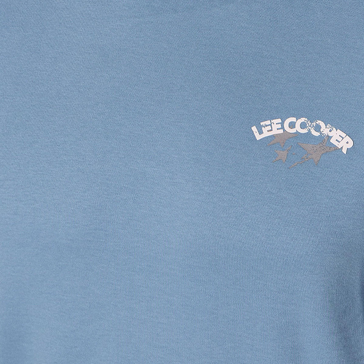 Lee Cooper Men Regular Fit Crew Neck Short Sleeve Logo Print T-shirt-men-clothing-tshirtsandpolos-tshirts-image-2